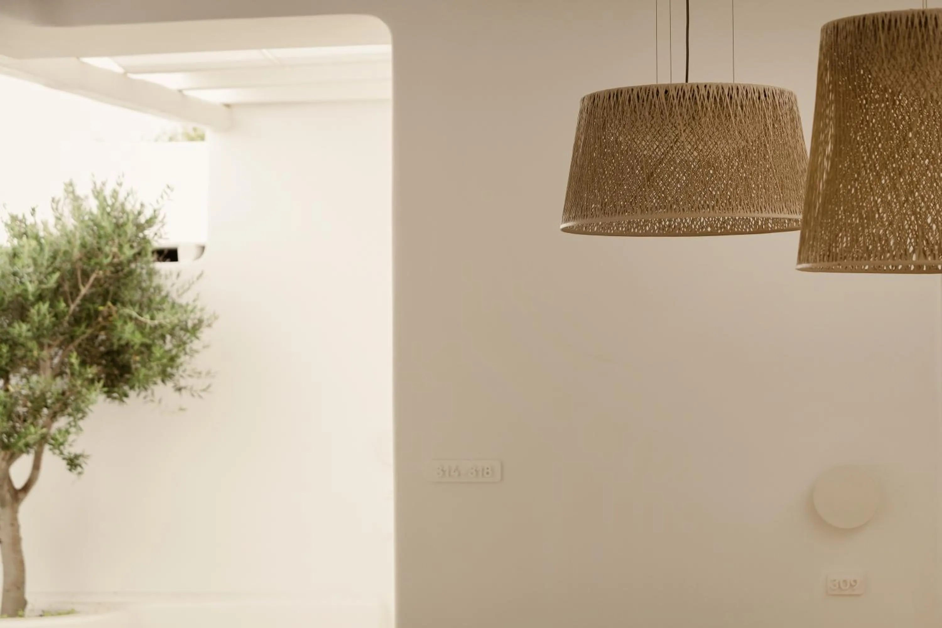 Natural landscape in Lovia Mykonos