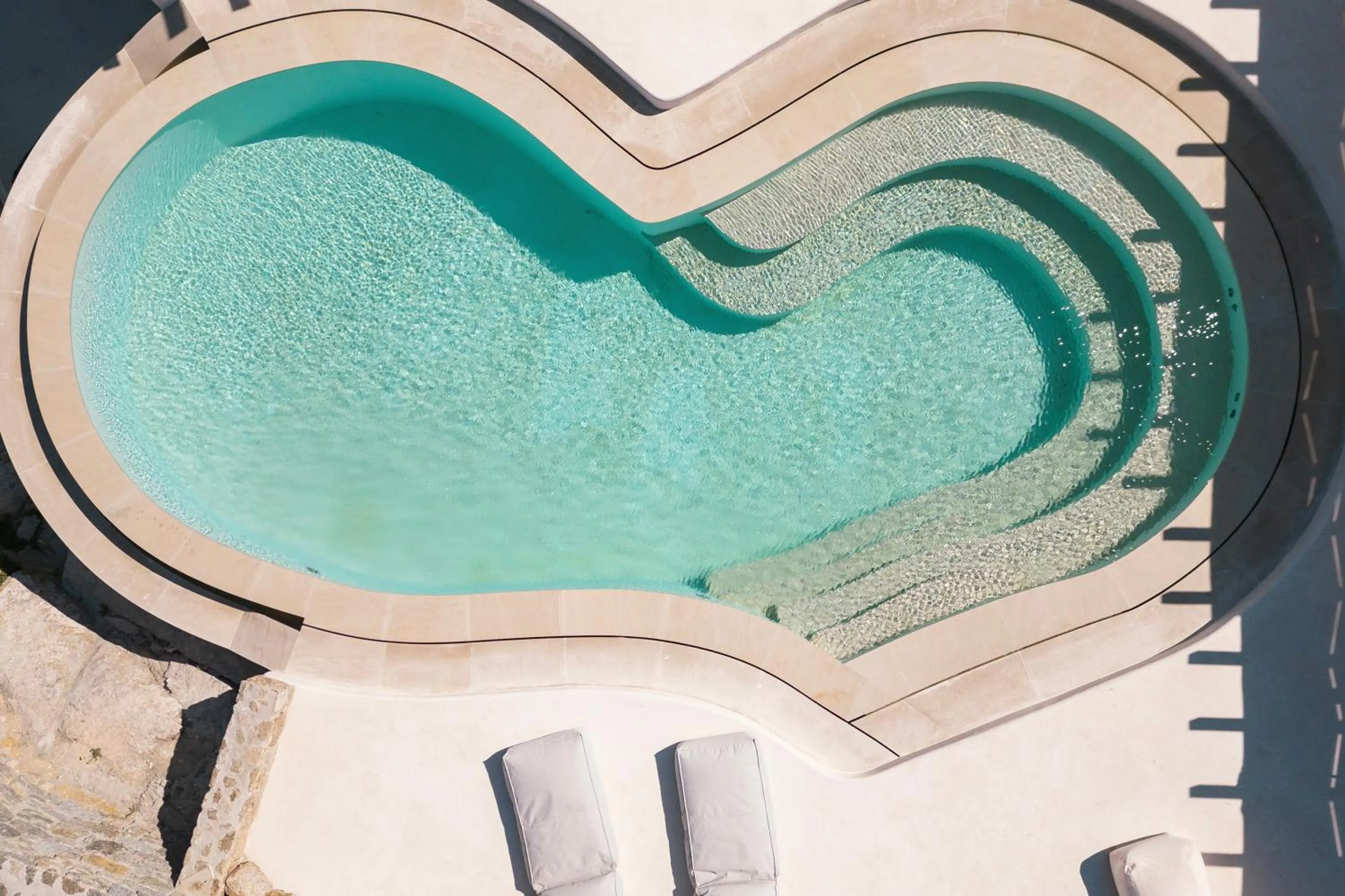 Swimming pool in Lovia Mykonos