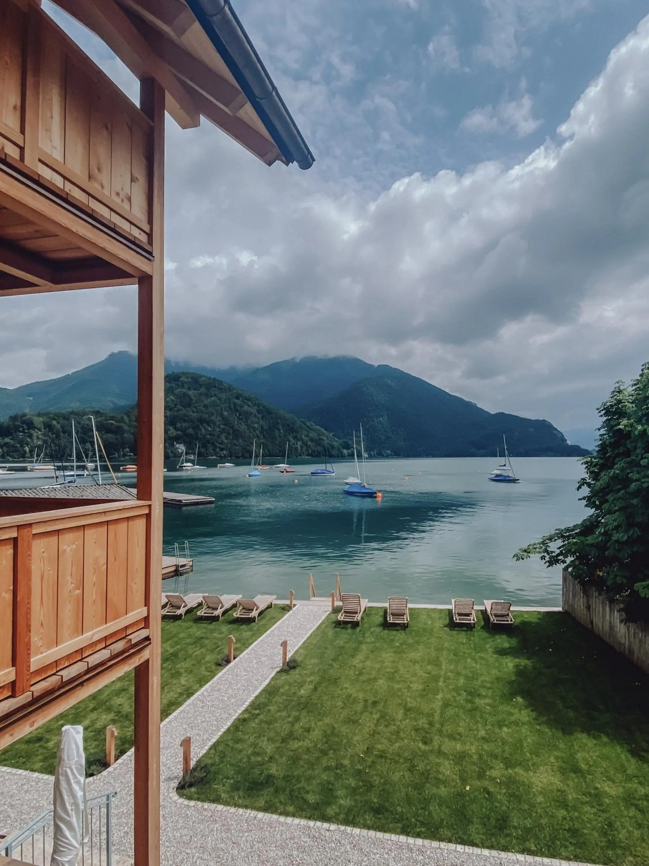 Lake view in Villa Alma - a lakeside Boutique Hotel