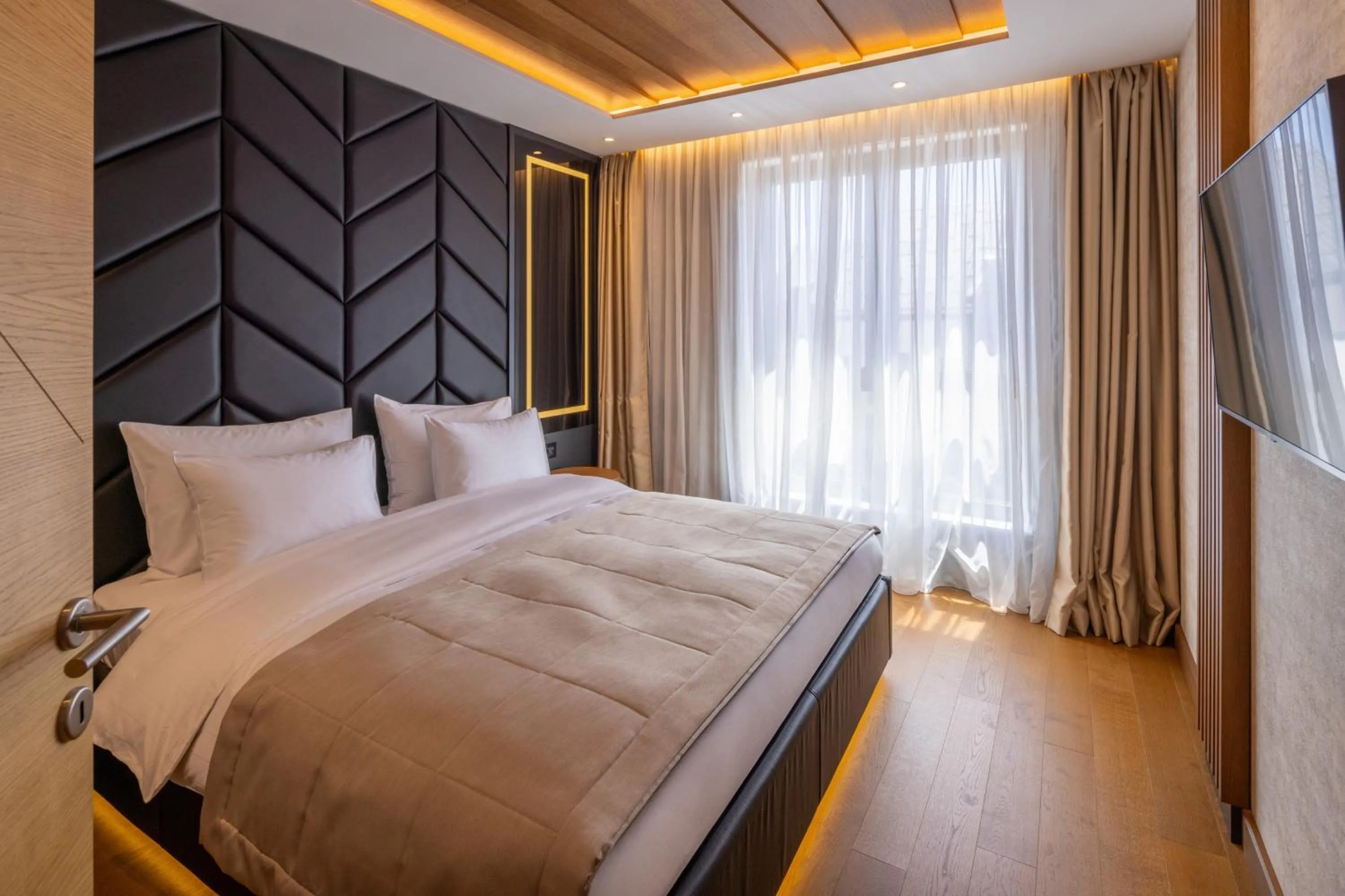 Bed in Hotel Zlatibor