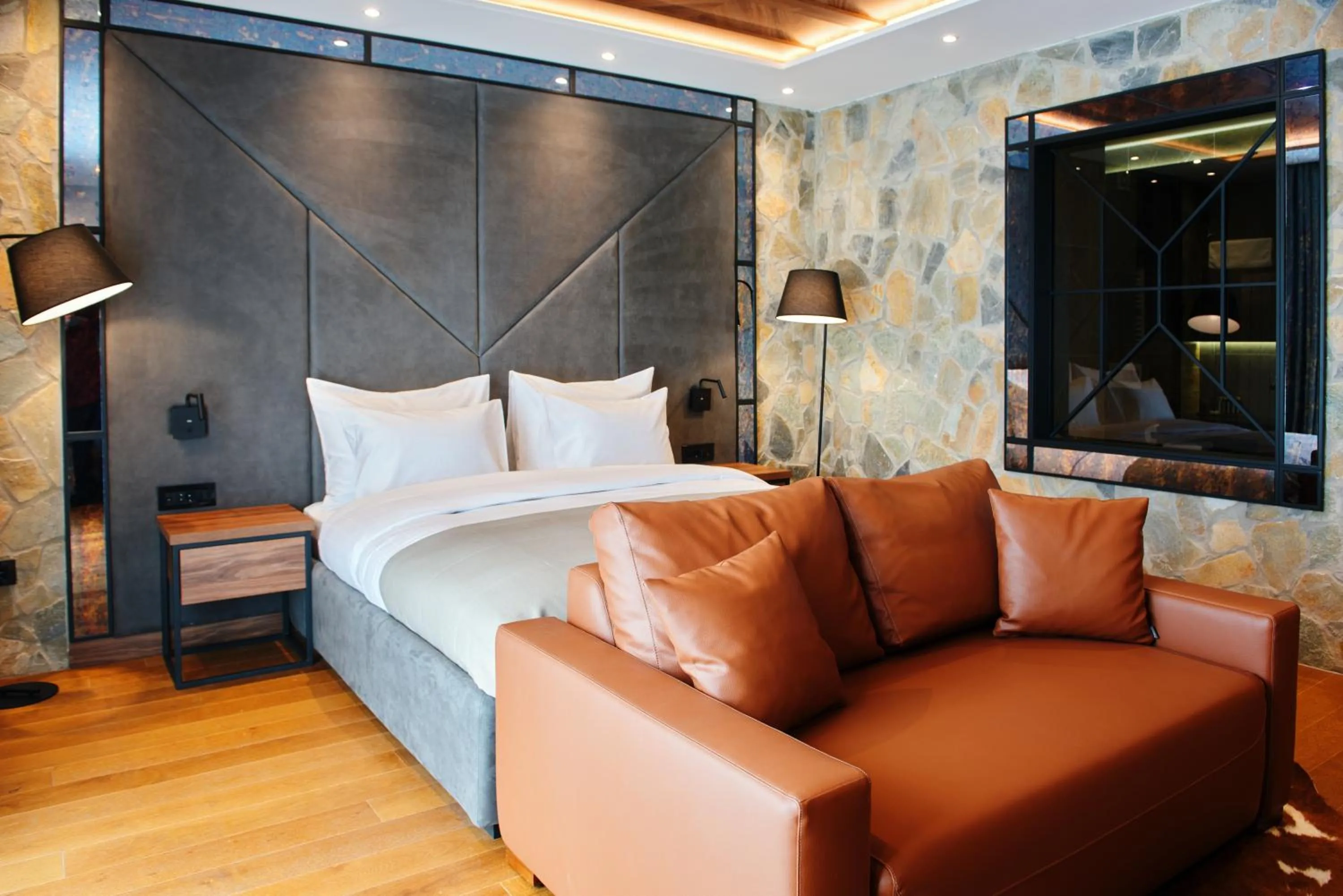 Bed in Hotel Zlatibor