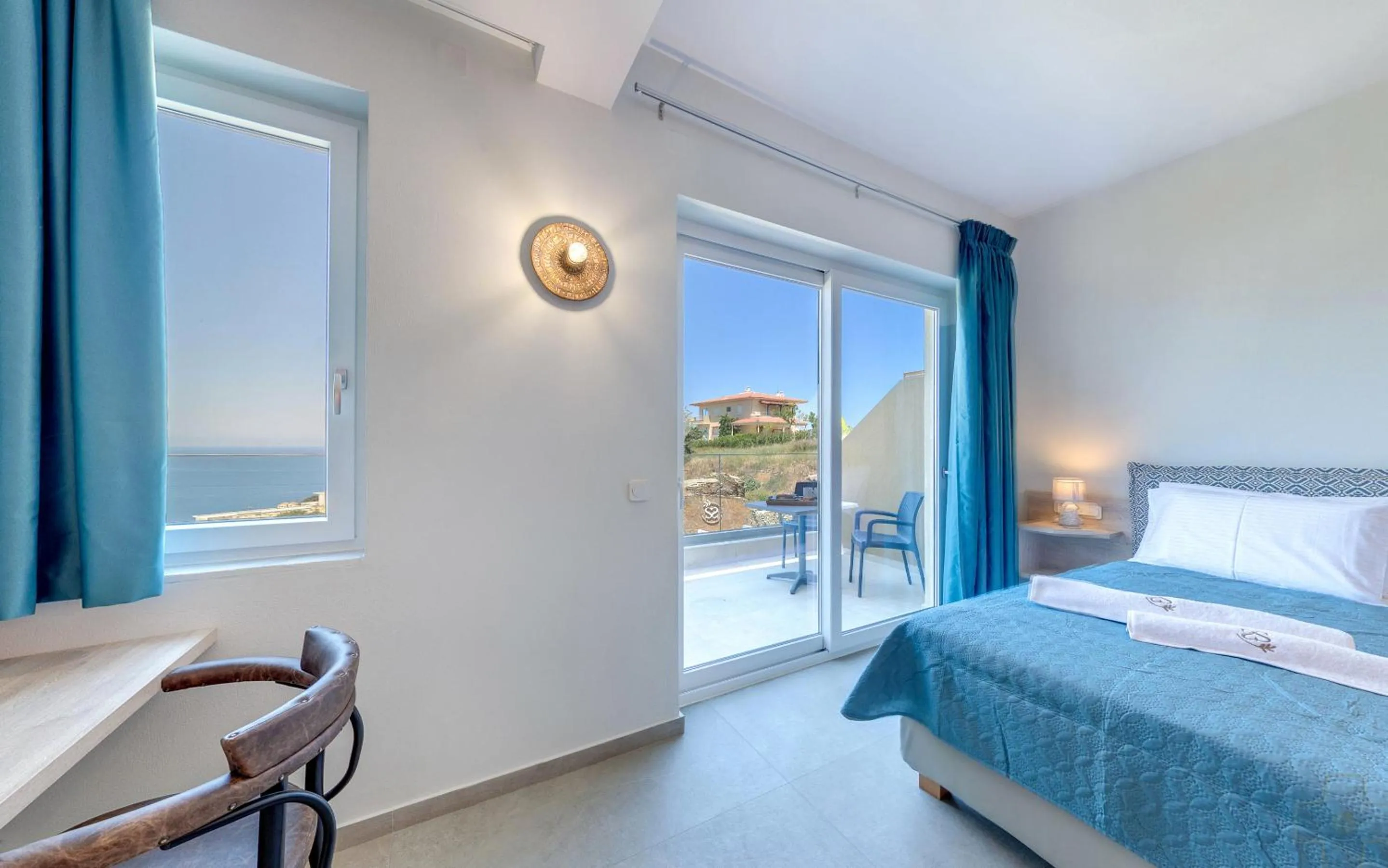 Bed in Spiros-Soula Thematic Suites