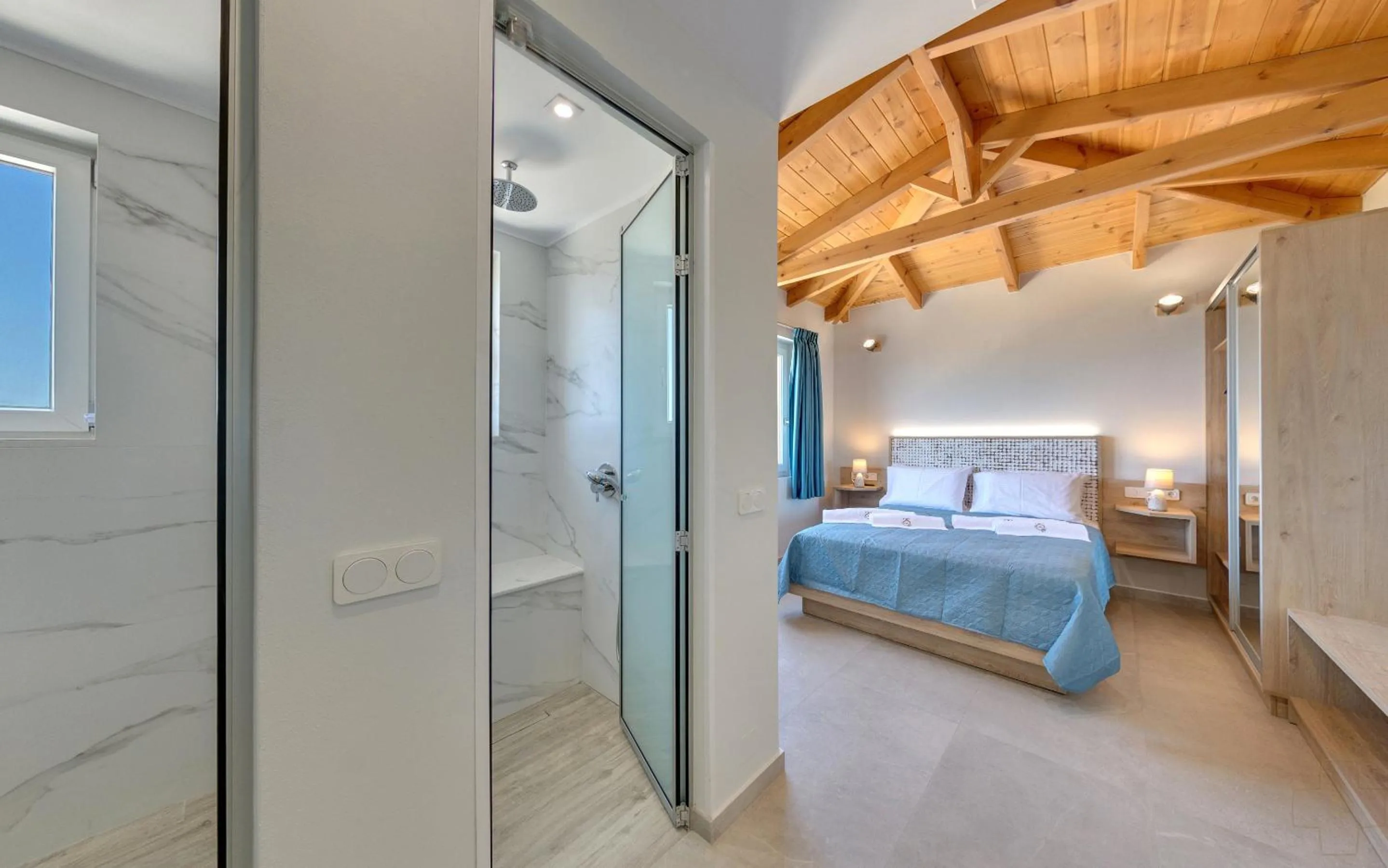 Bed in Spiros-Soula Thematic Suites