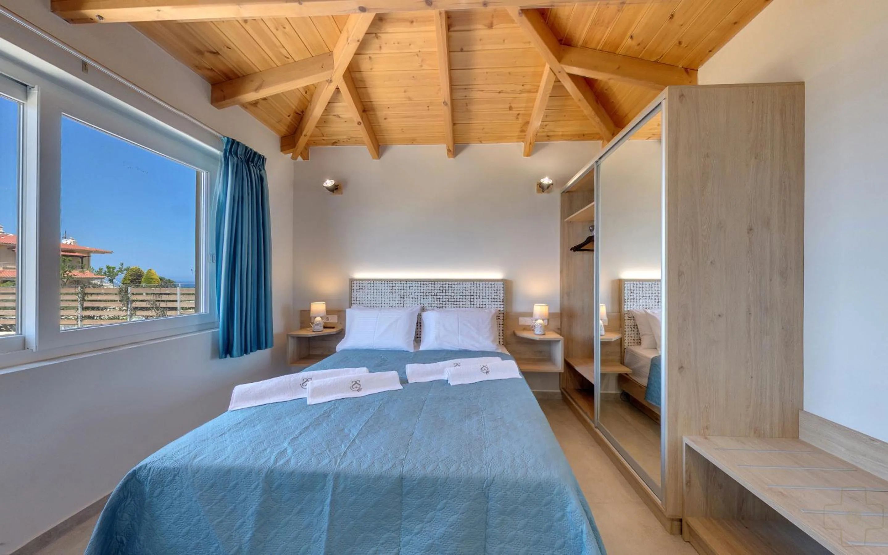 Bed in Spiros-Soula Thematic Suites