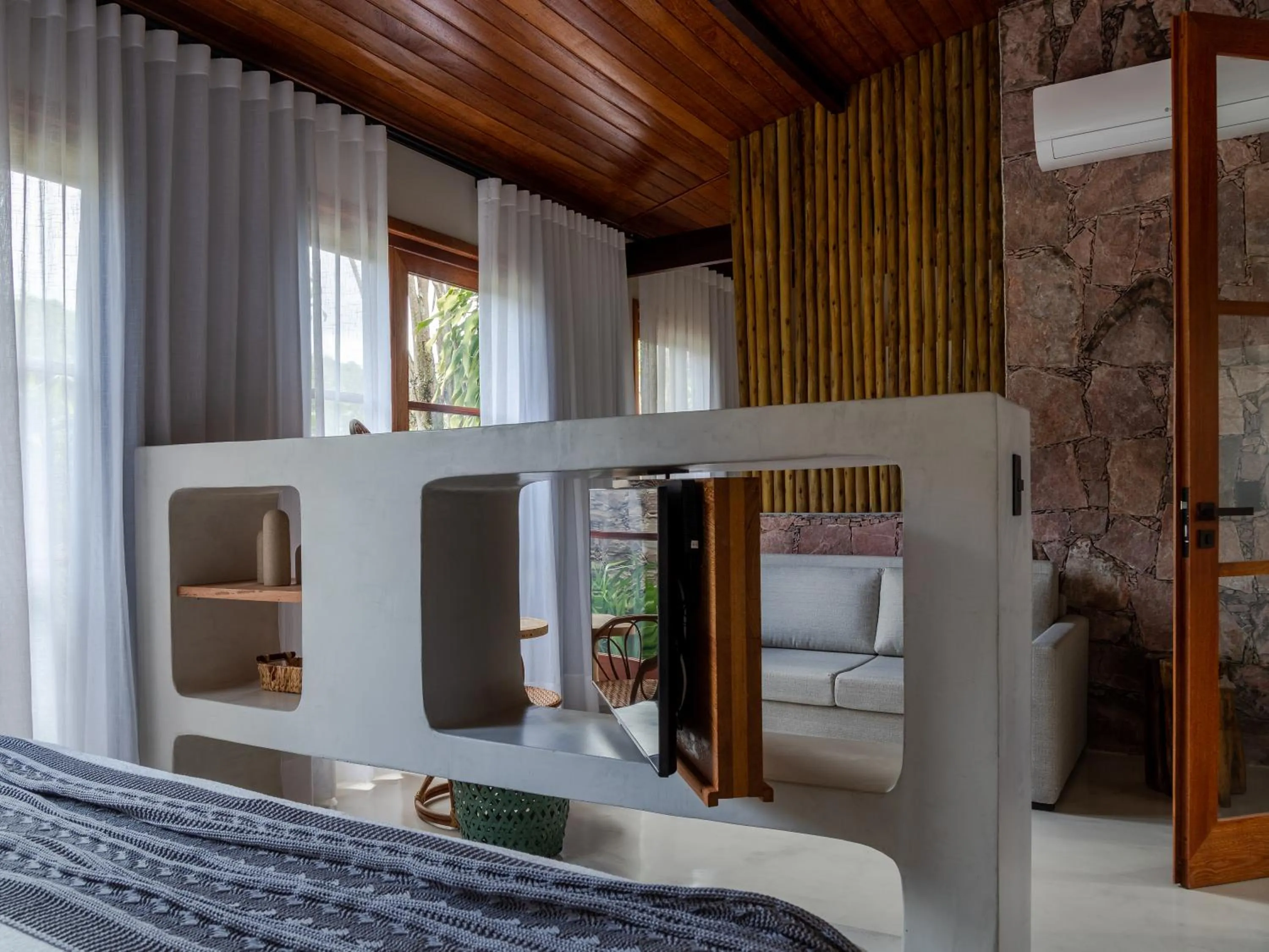 Bed in Refúgio na Serra Boutique Hotel