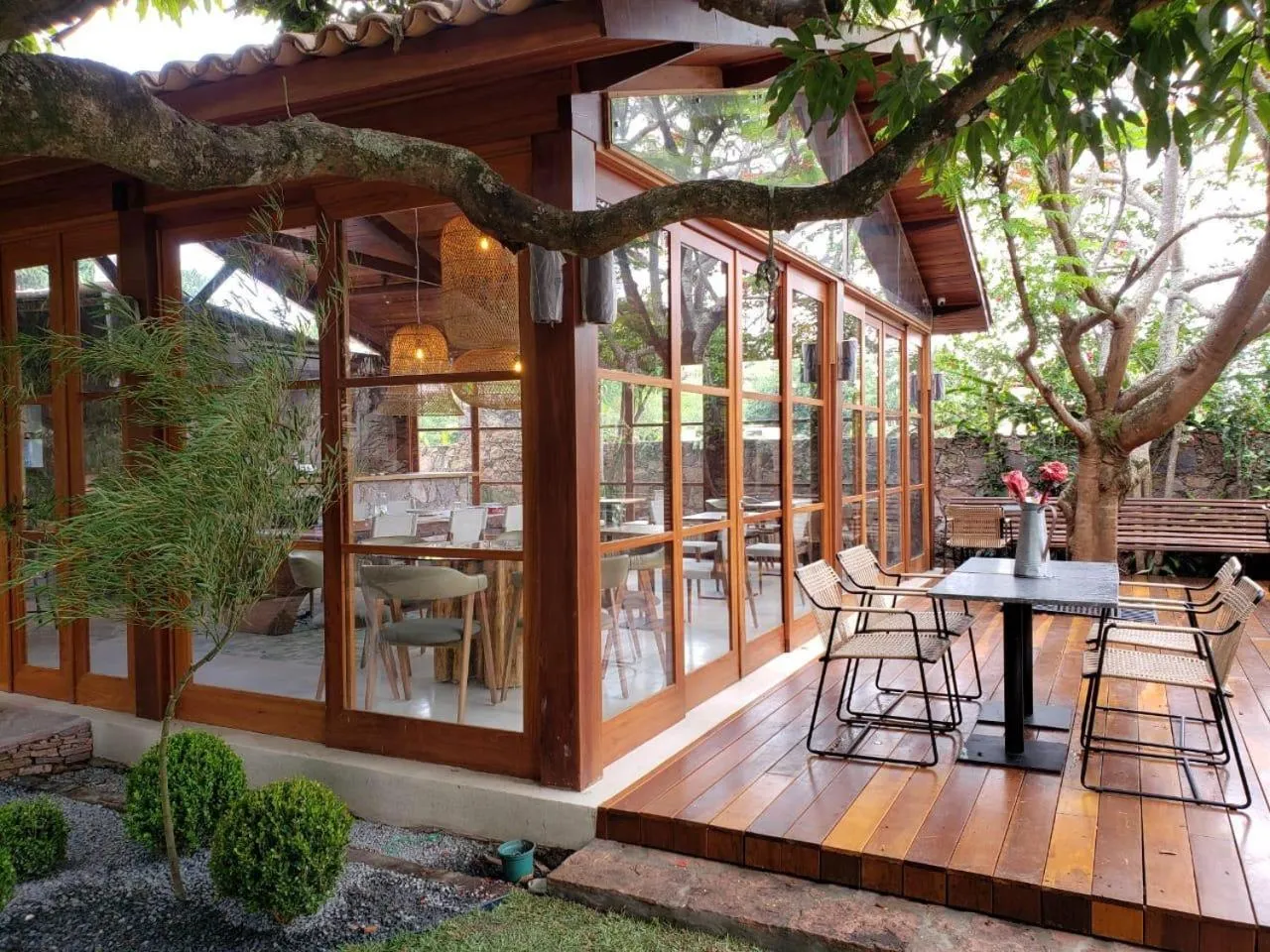 Restaurant/places to eat in Refúgio na Serra Boutique Hotel