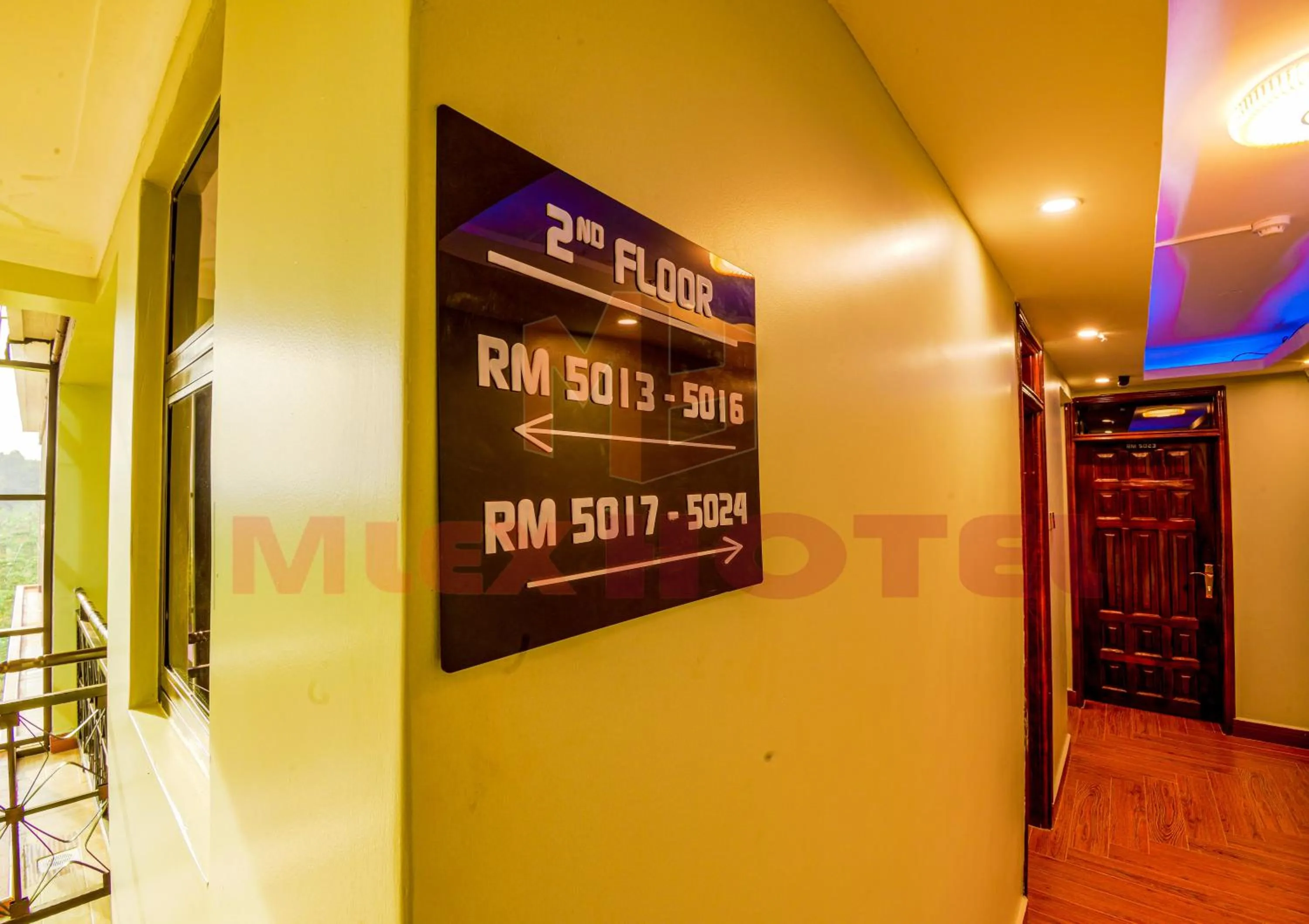 Property logo or sign in Mlex Hotel