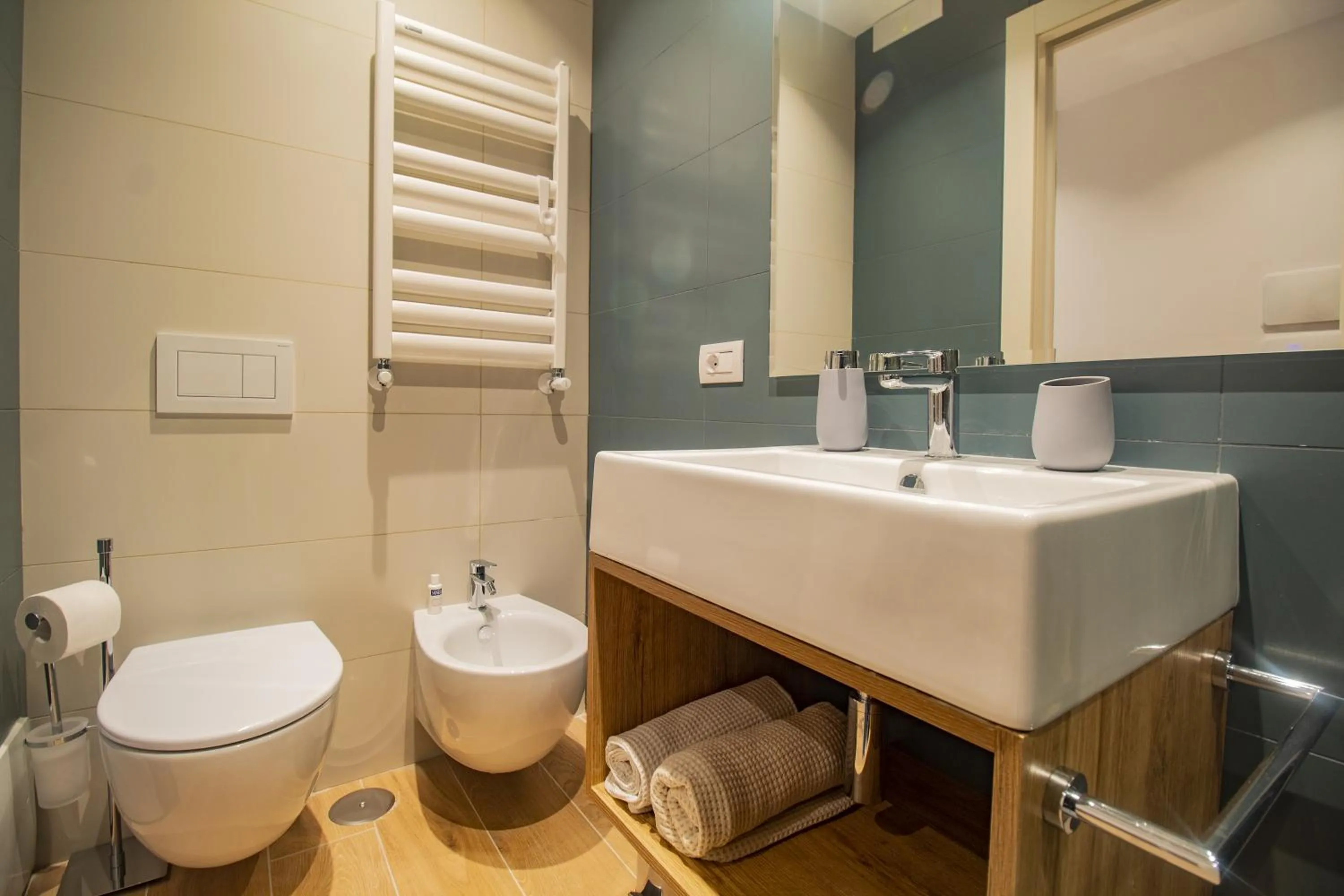 Bathroom in B&B Amadema