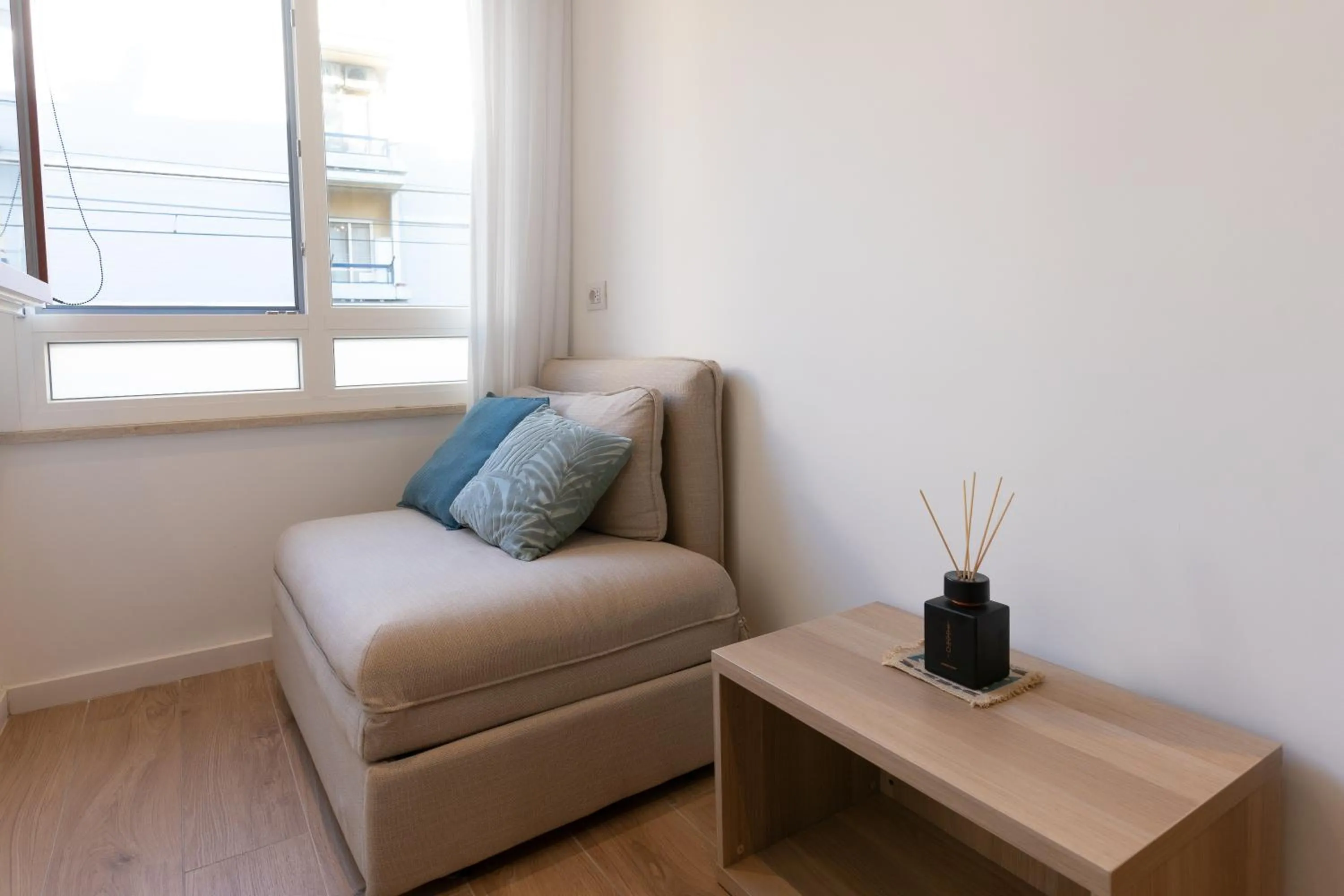 Seating area in B&B Amadema