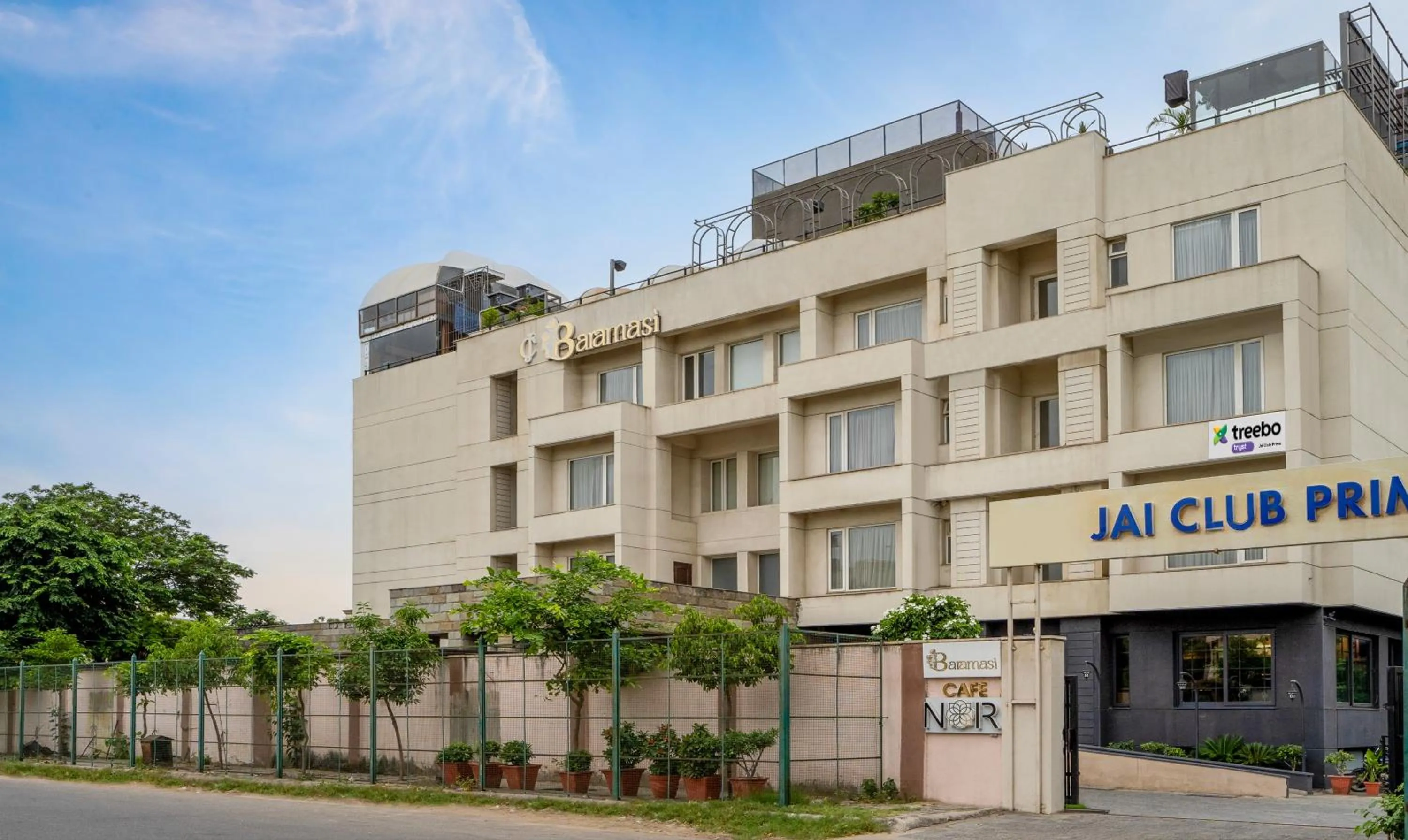 Property building in Treebo Premium Baramasi By Jai Club Prime