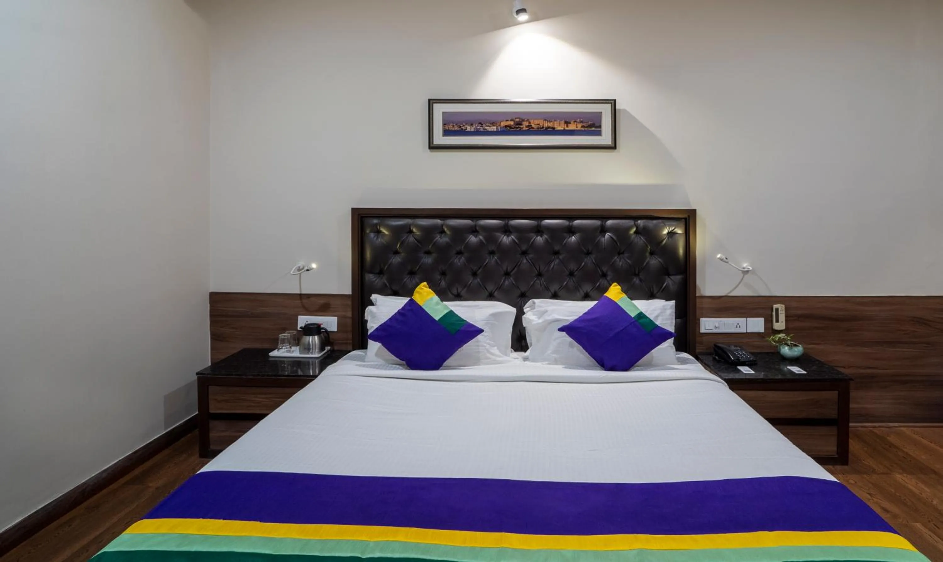 Bed in Treebo Premium Baramasi By Jai Club Prime