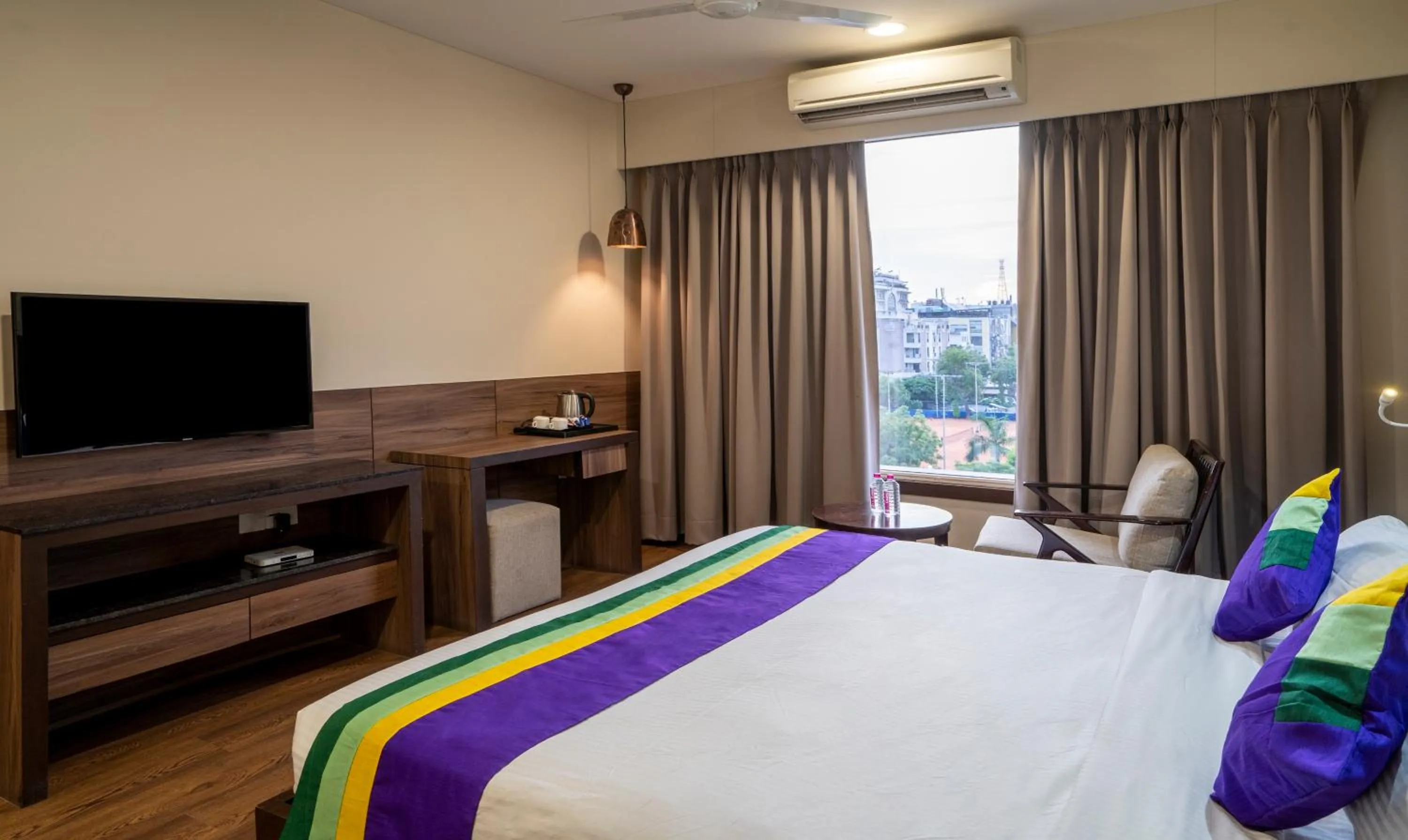 Bed in Treebo Premium Baramasi By Jai Club Prime