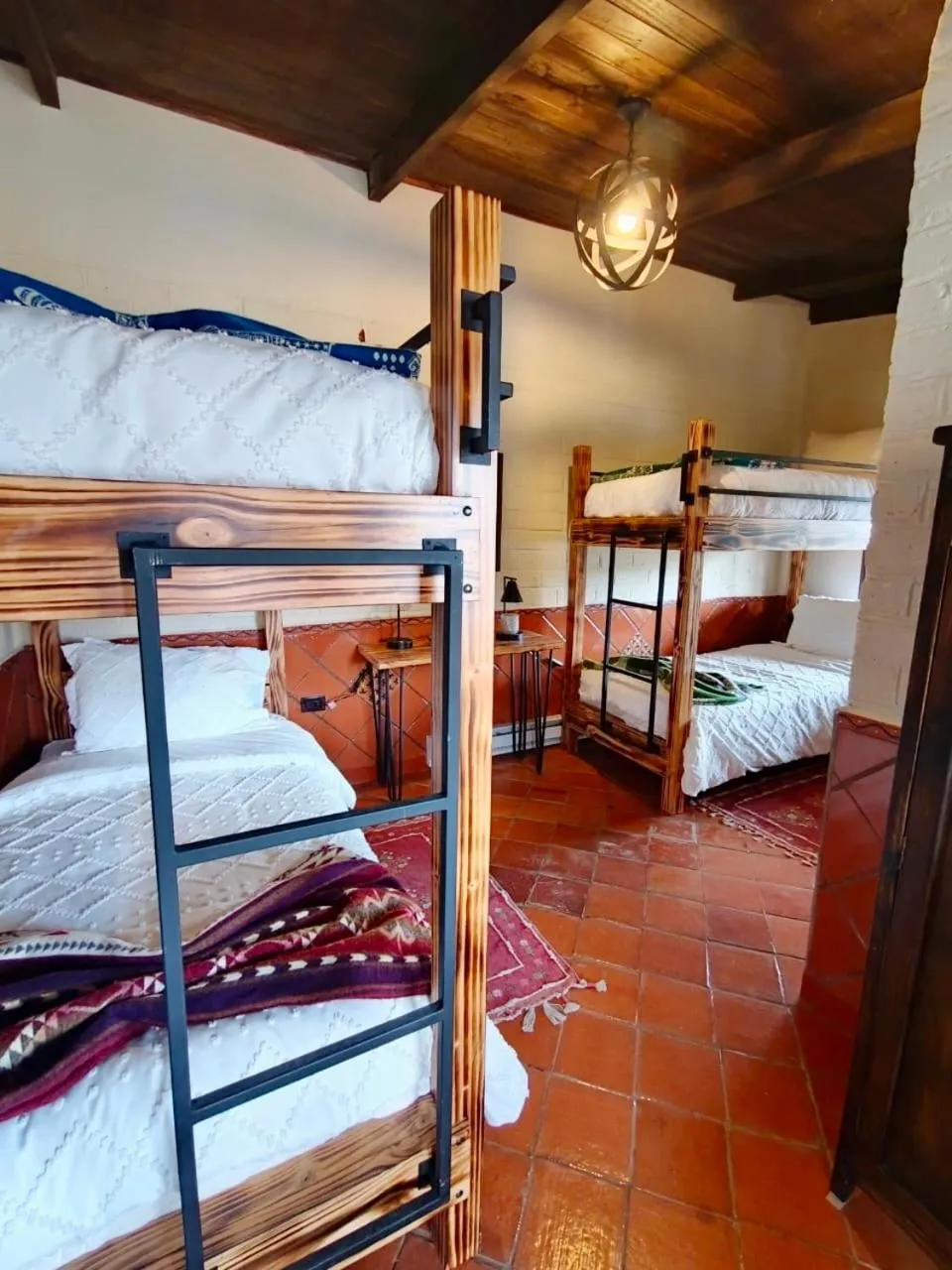 Bed in Hacienda Santa Ana Lodging