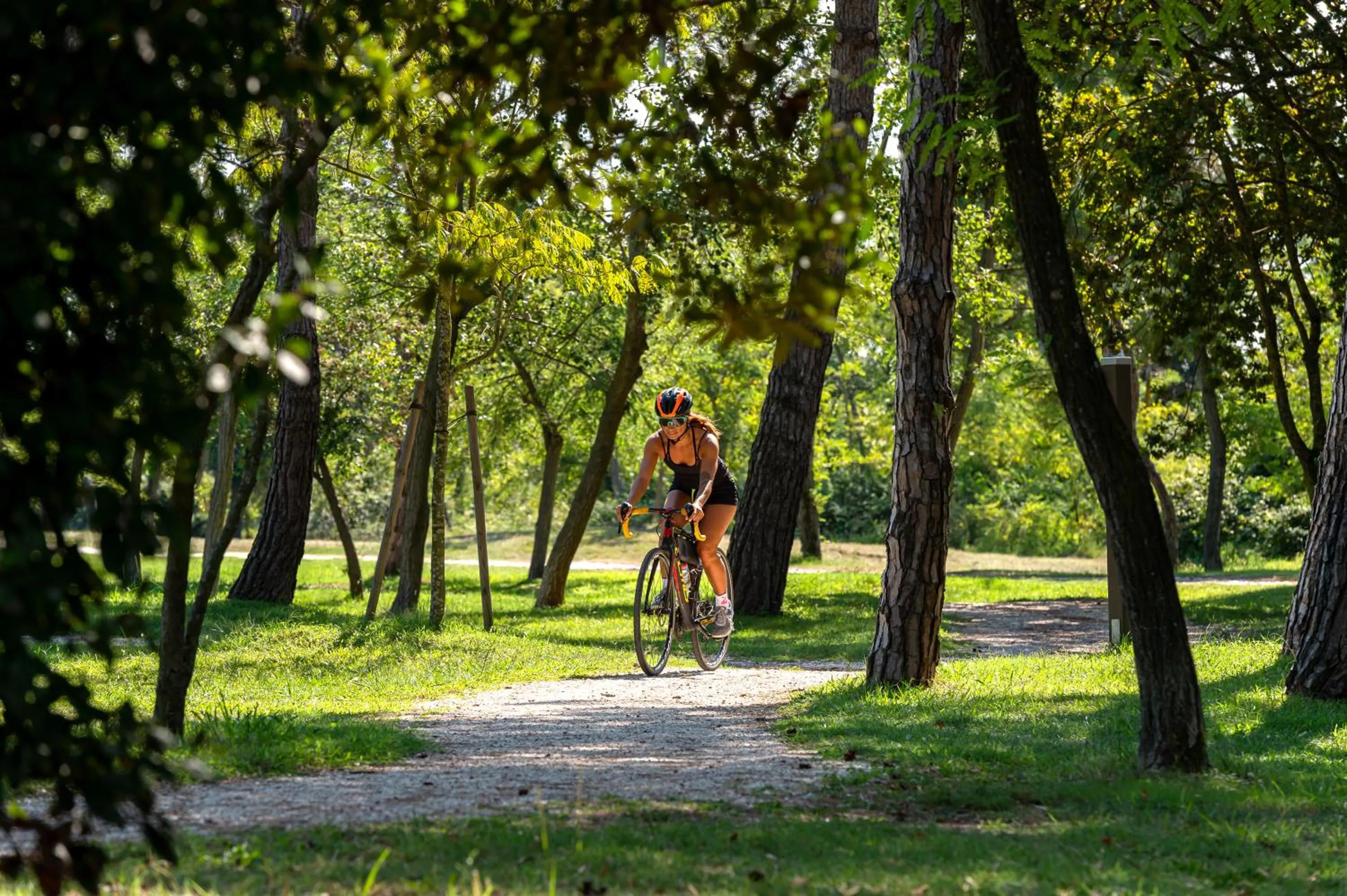 Cycling in Isola di Albarella Hotel Capo Nord