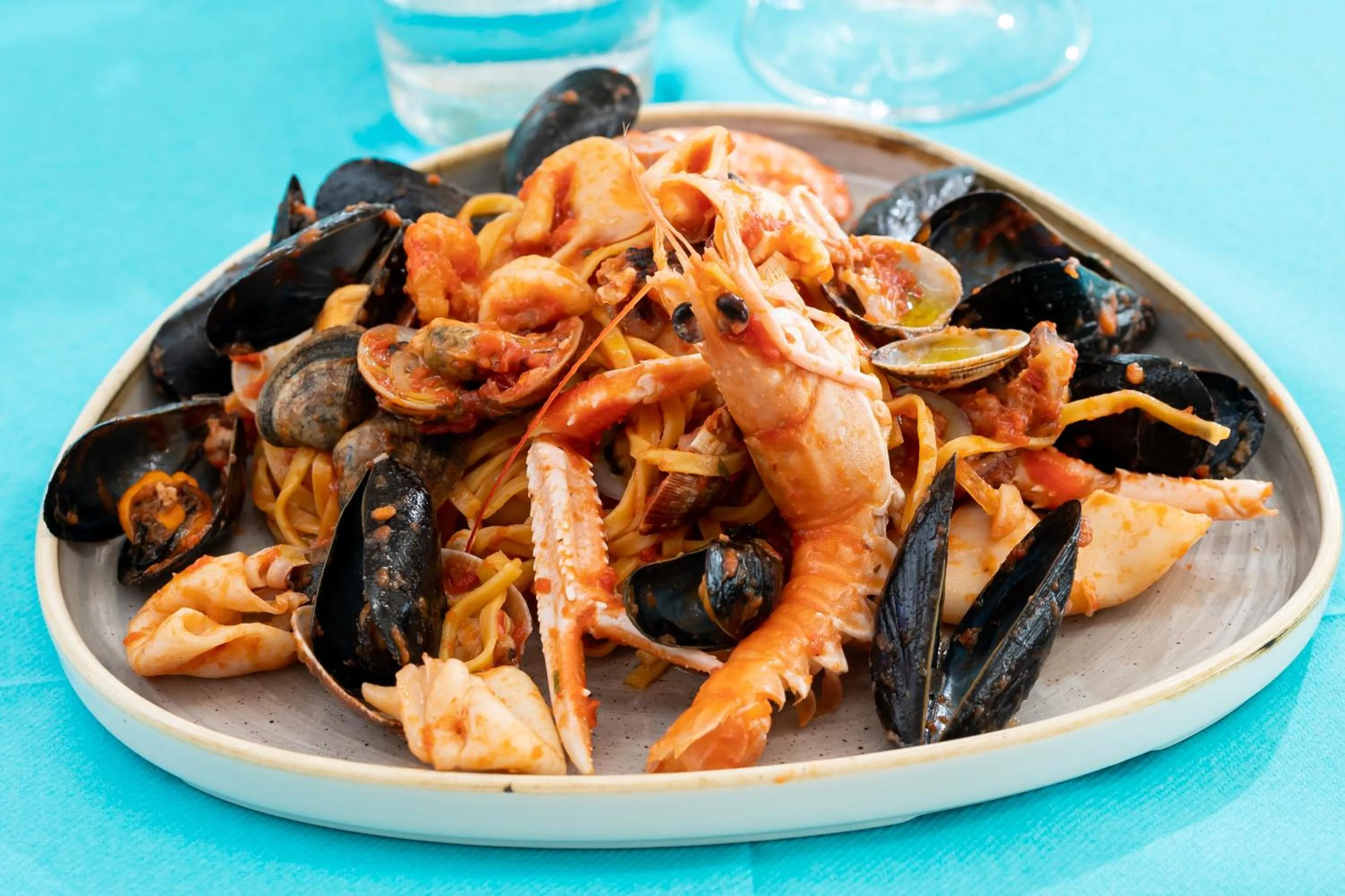 Food close-up in Isola di Albarella Hotel Capo Nord