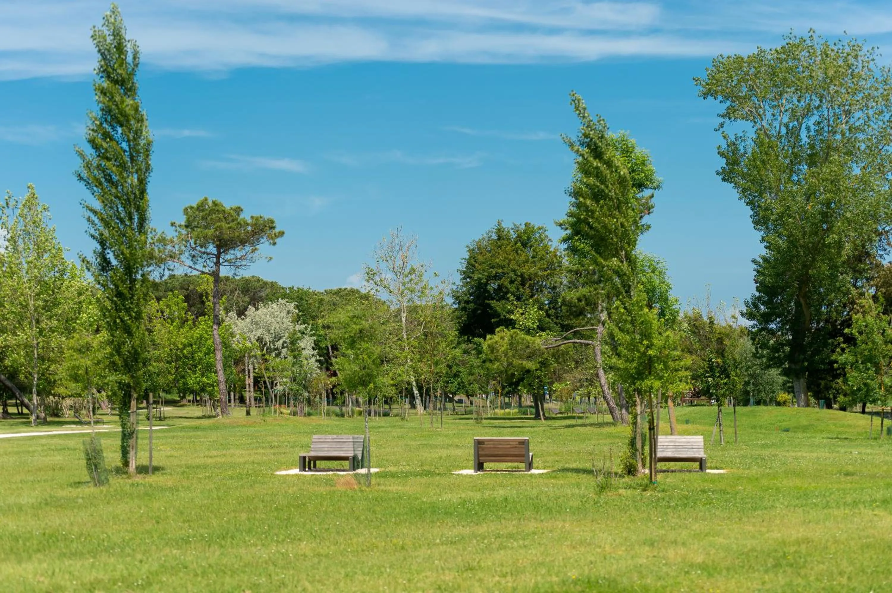 Garden in Isola di Albarella Hotel Capo Nord