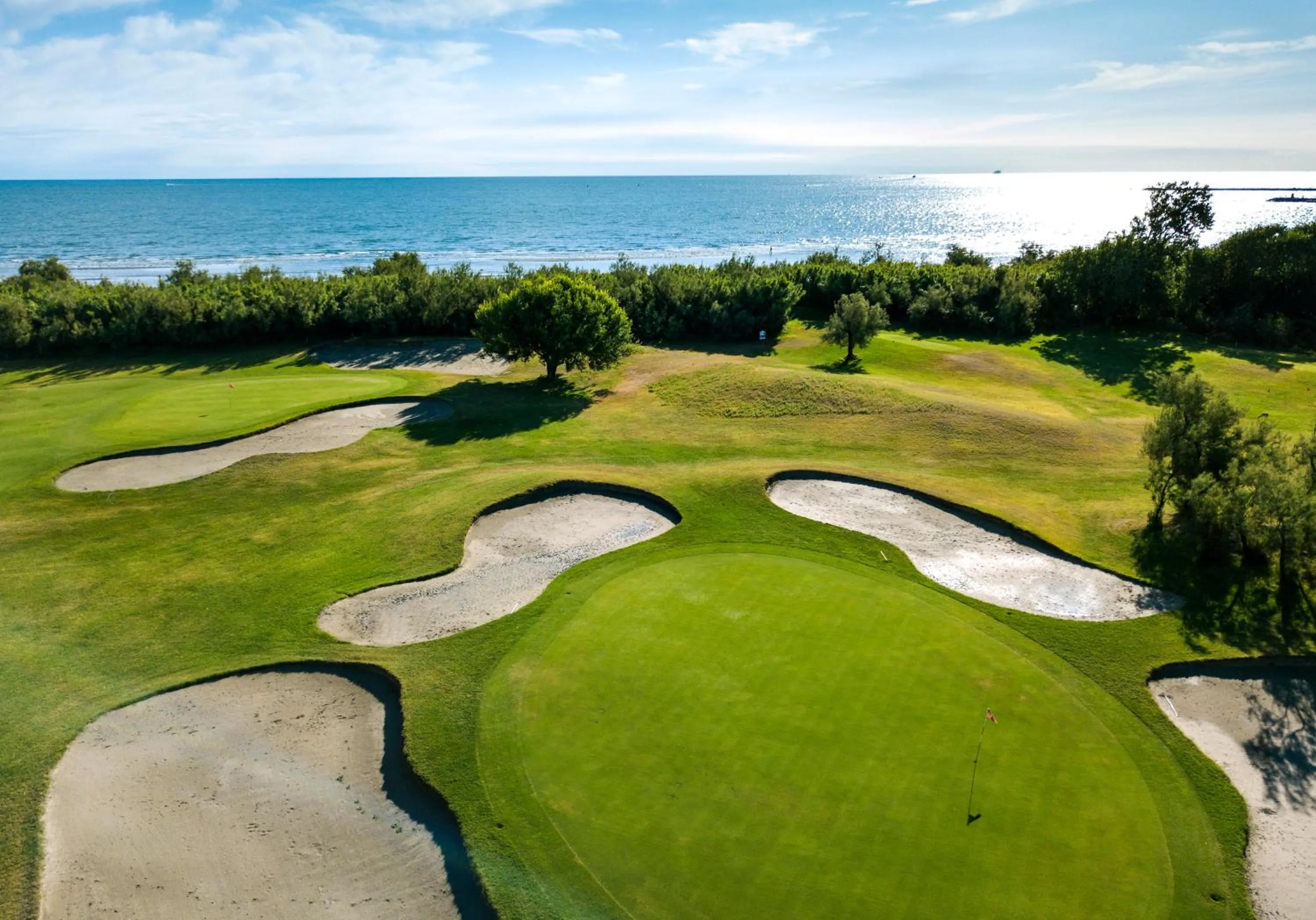 Golfcourse in Isola di Albarella Hotel Capo Nord