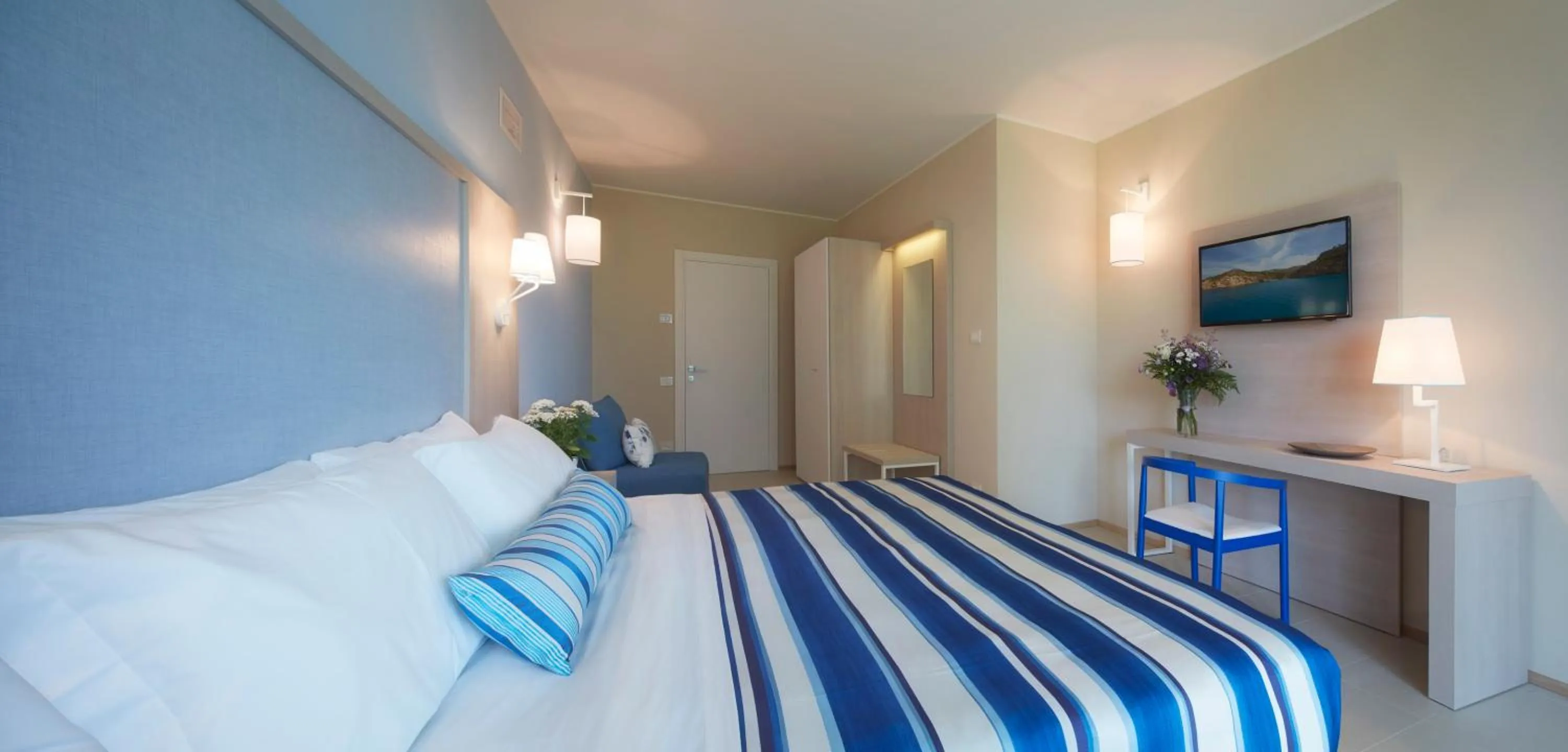 Bedroom, Bed in Isola di Albarella Hotel Capo Nord