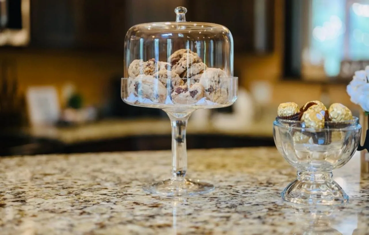 kitchen in Knotty and Nice Luxury Cabin