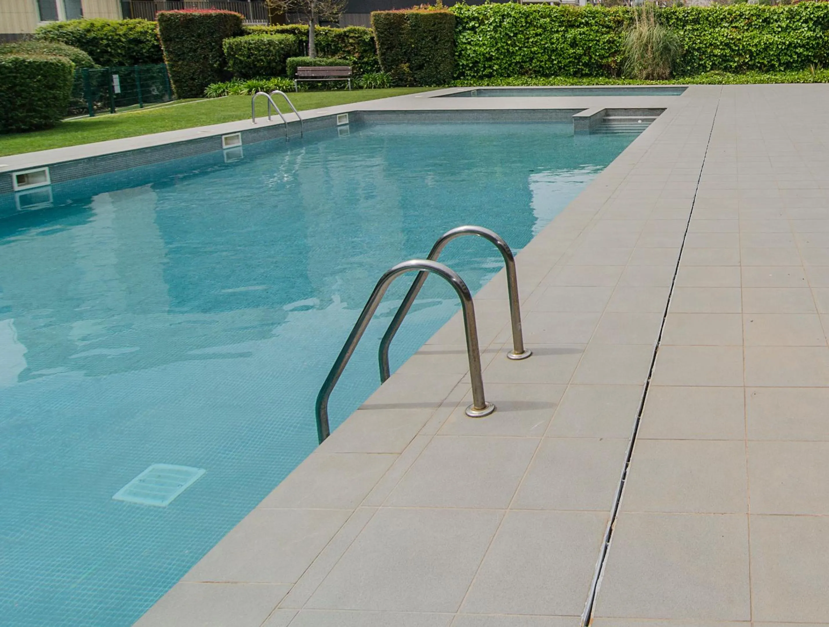 Swimming pool in Sitges Spaces Garden Paradise 3 bedroom, 3 bathroom, huge PRIVATE garden-terrace, pool- sleeps up to 8