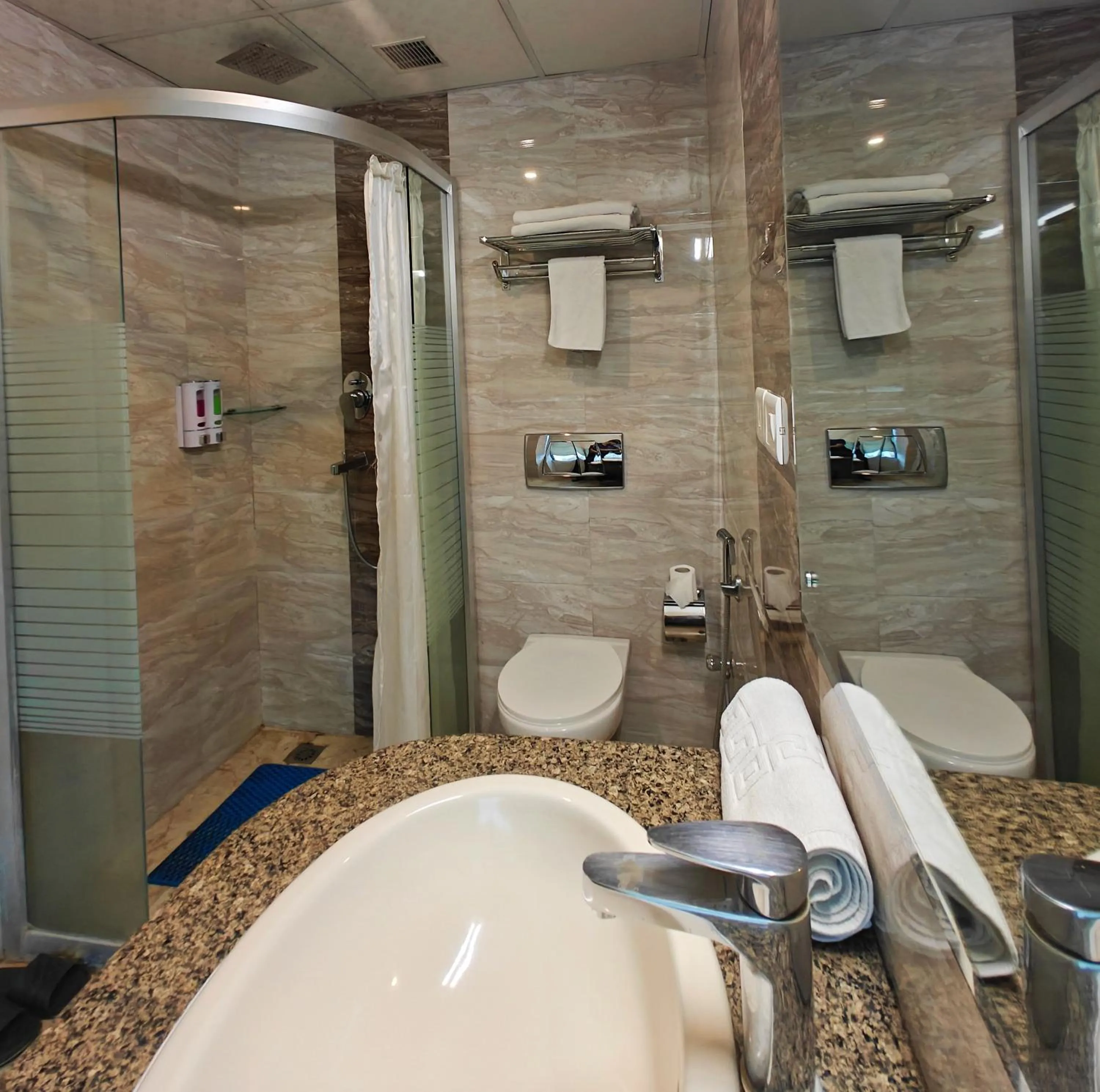 Bathroom in Hotel Mirage Regency