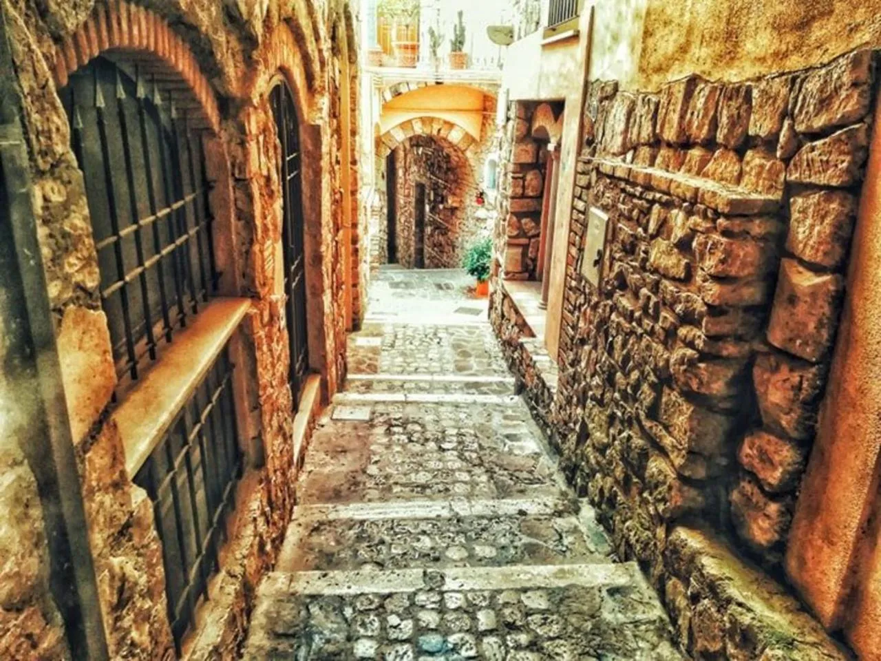 Garden in Narì Bed&Breakfast