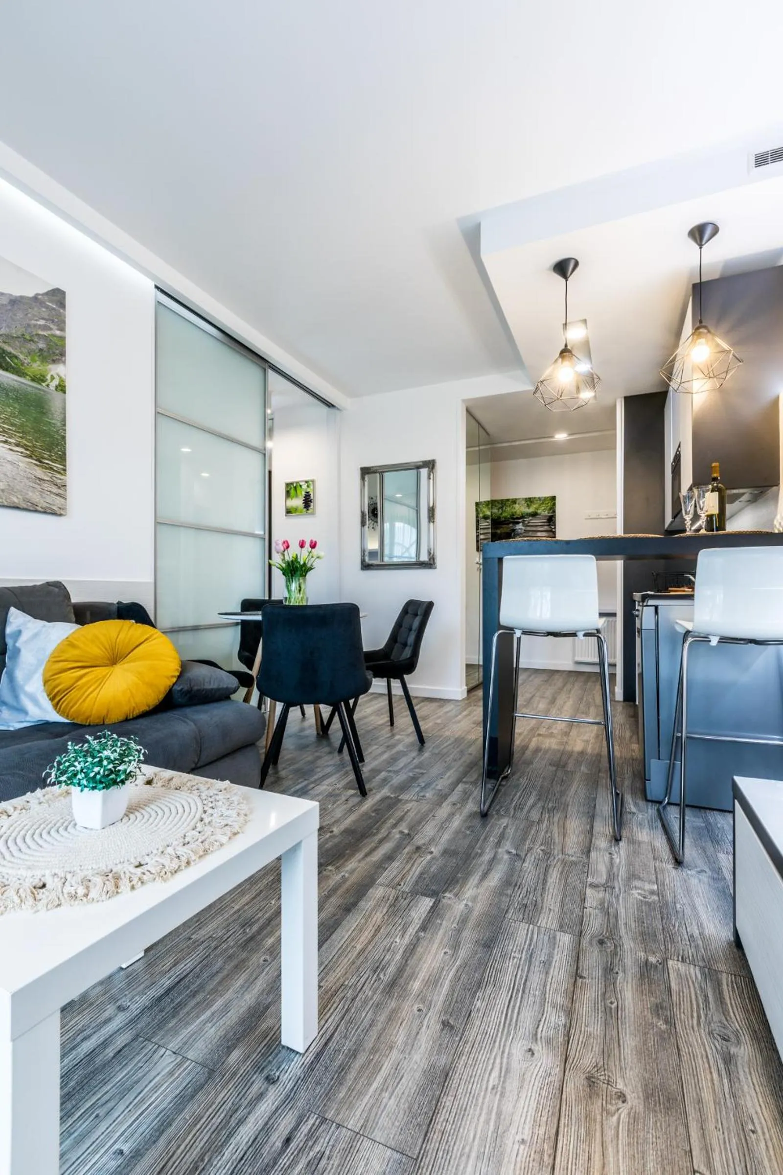 Living room in ApartHost Rezydencja Sienkiewicza
