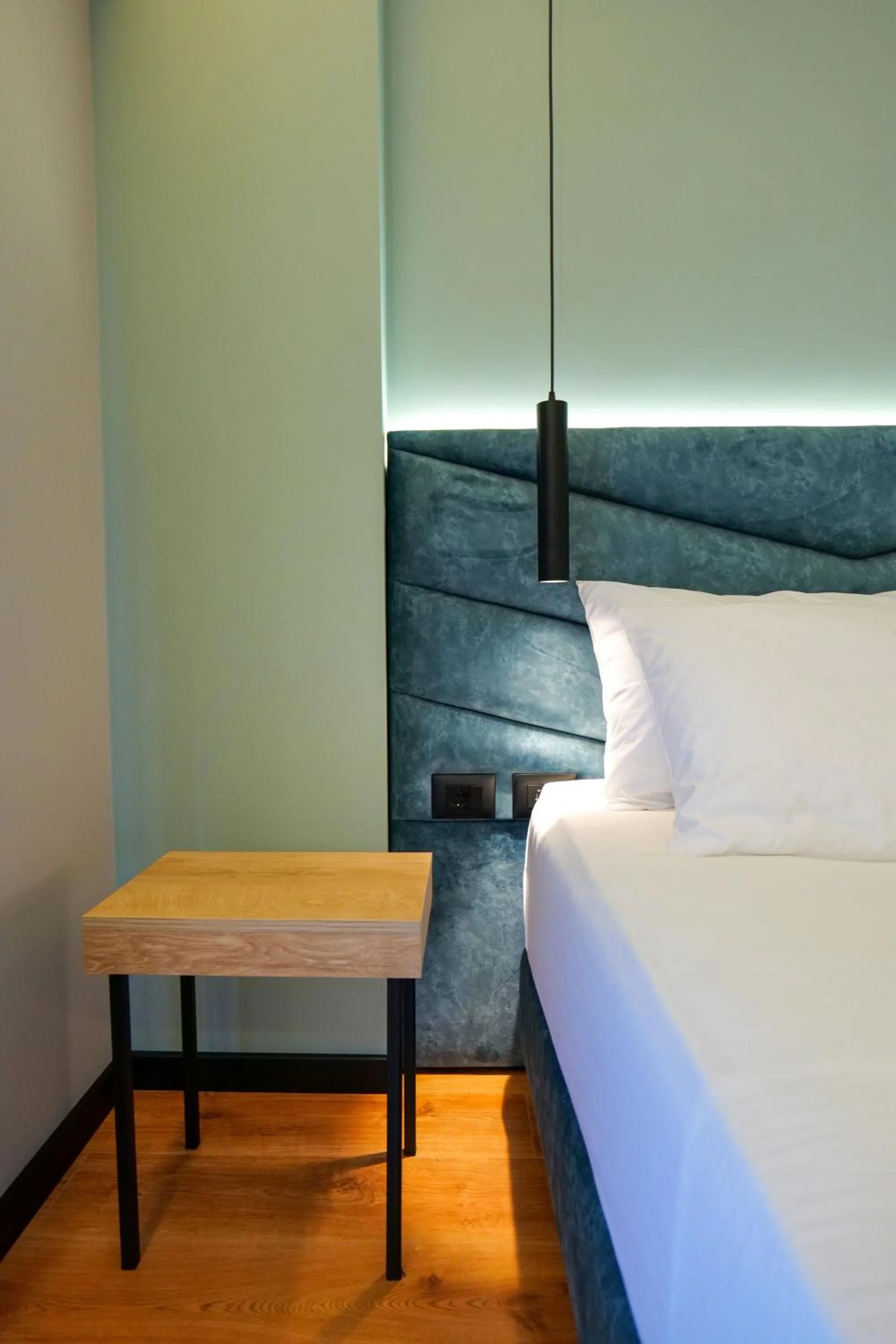 Bed in Seawave Hotel