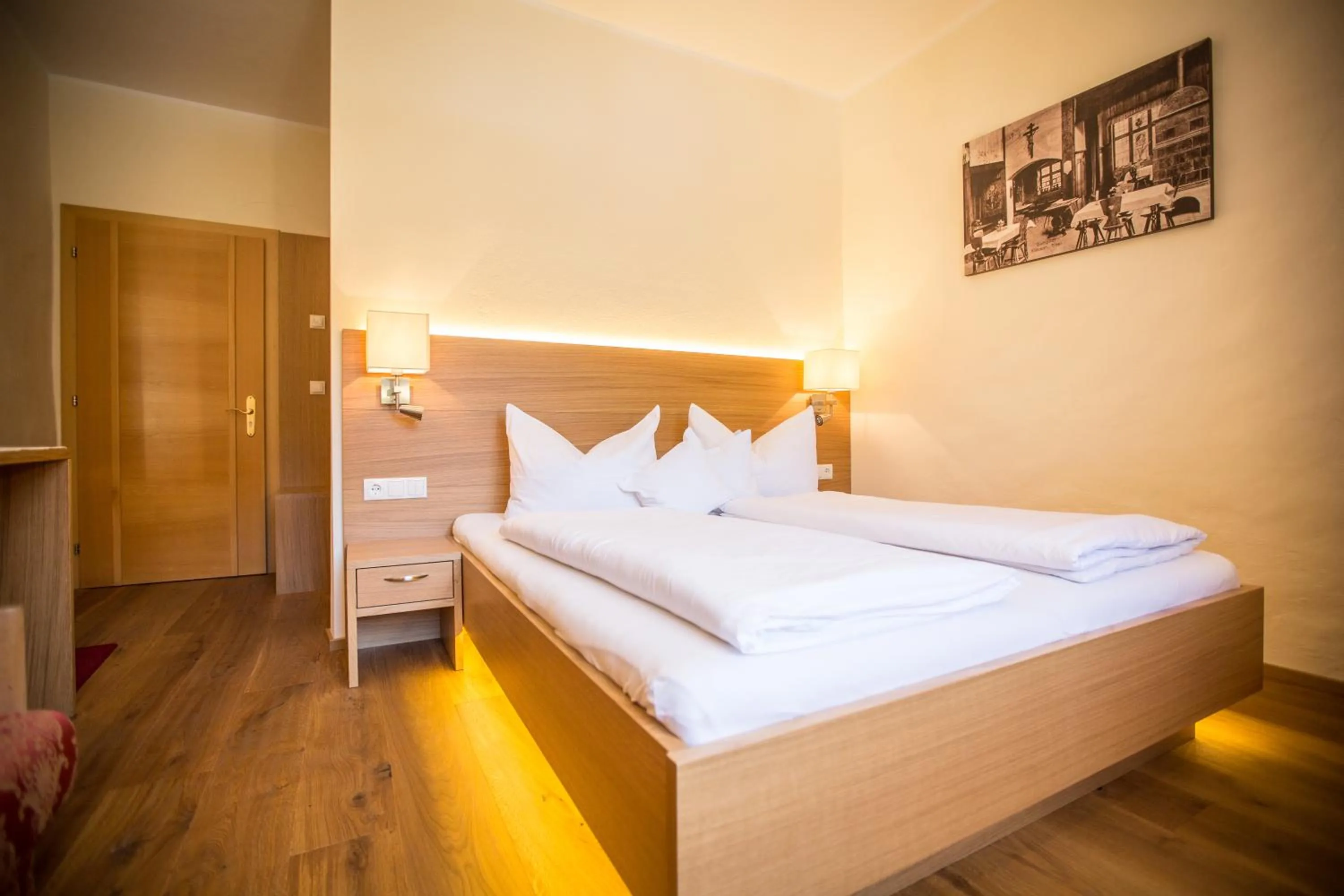 Bedroom, Bed in Ansitz Gamp