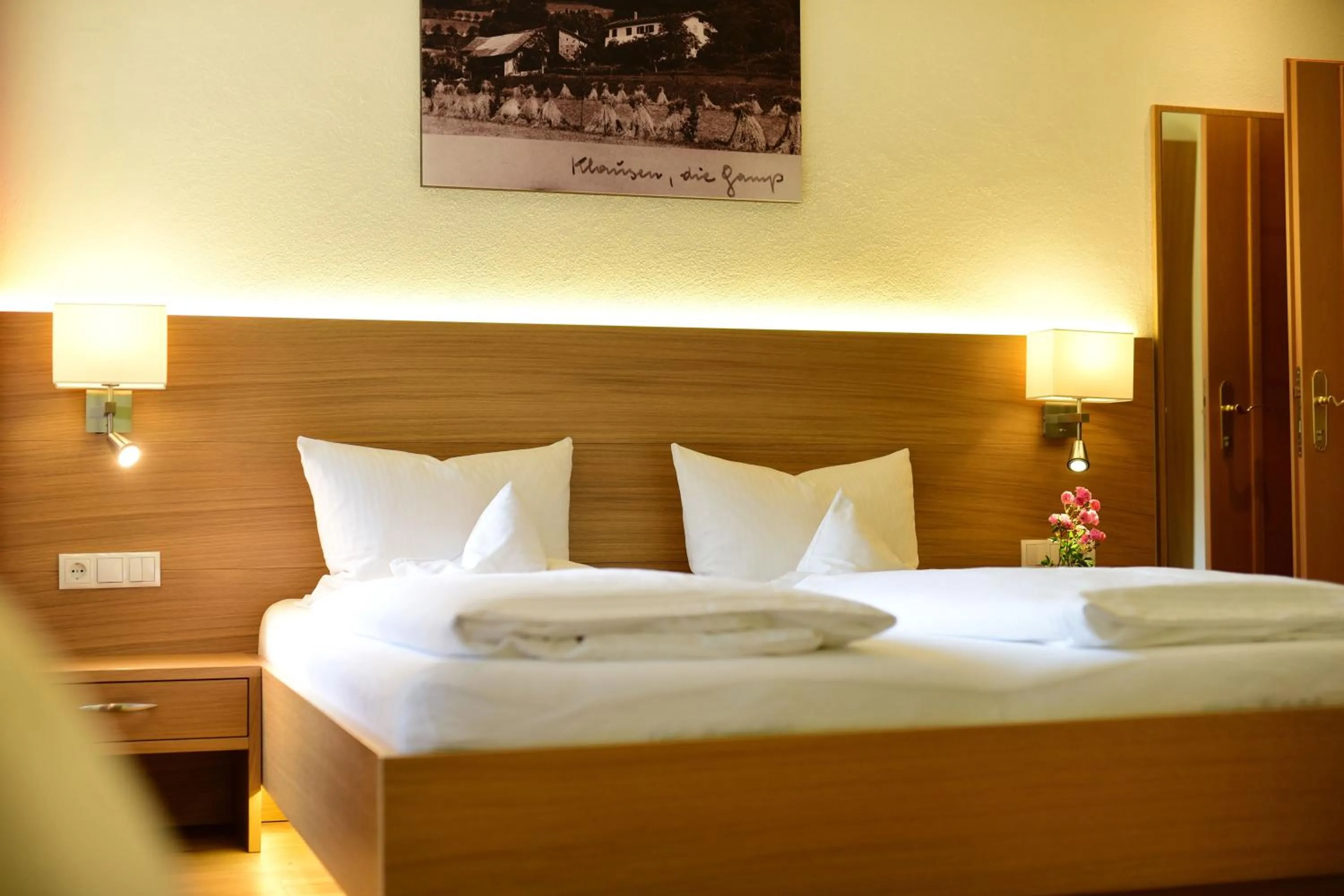 Decorative detail, Bed in Ansitz Gamp