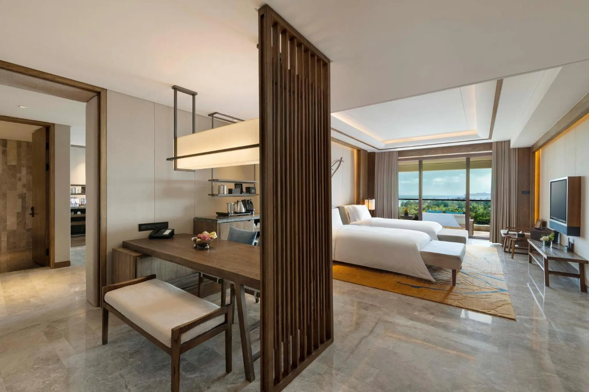 Photo of the whole room, Bed in InterContinental Sanya Haitang Bay Resort by IHG