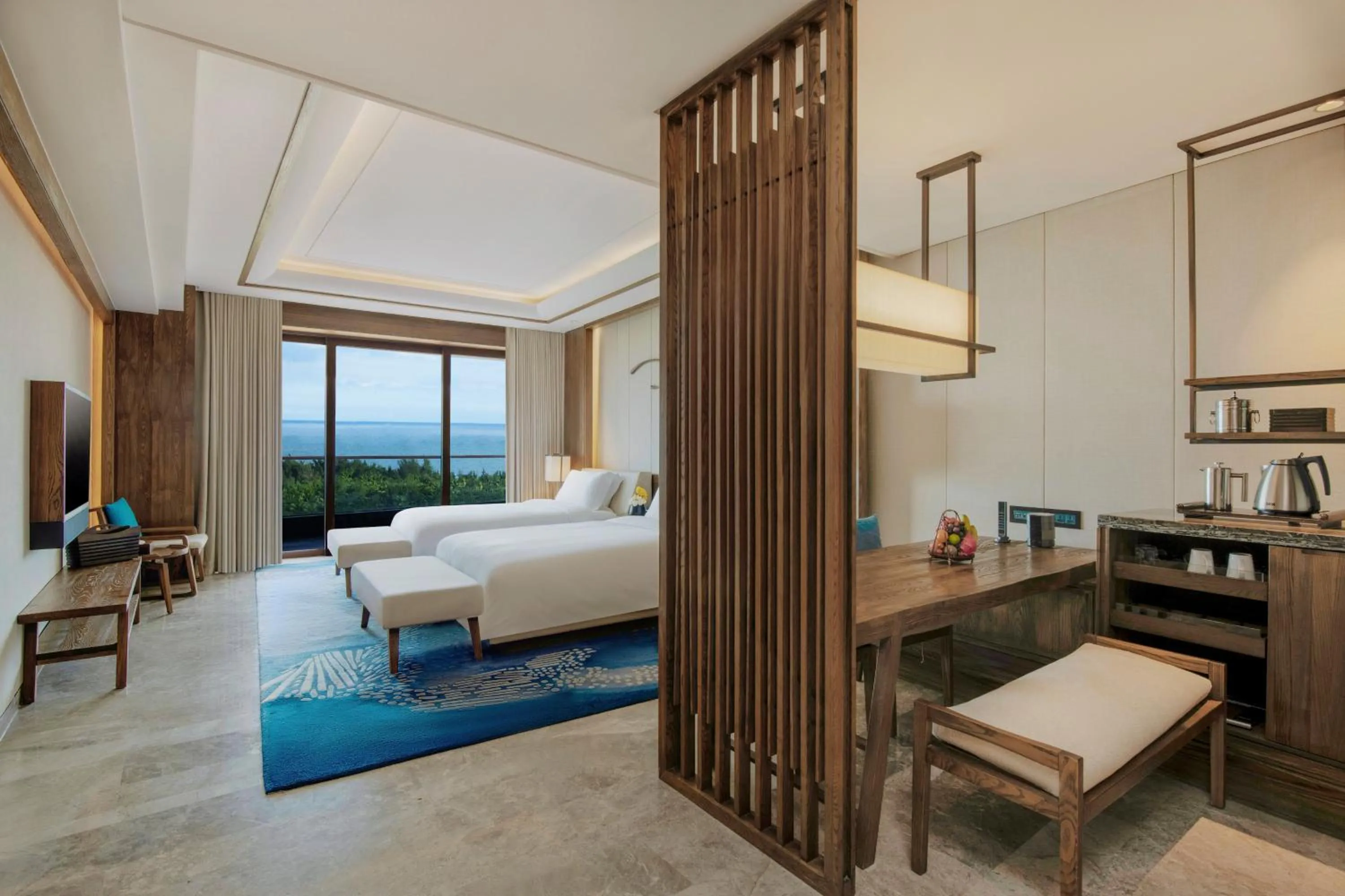 Photo of the whole room, Bed in InterContinental Sanya Haitang Bay Resort by IHG