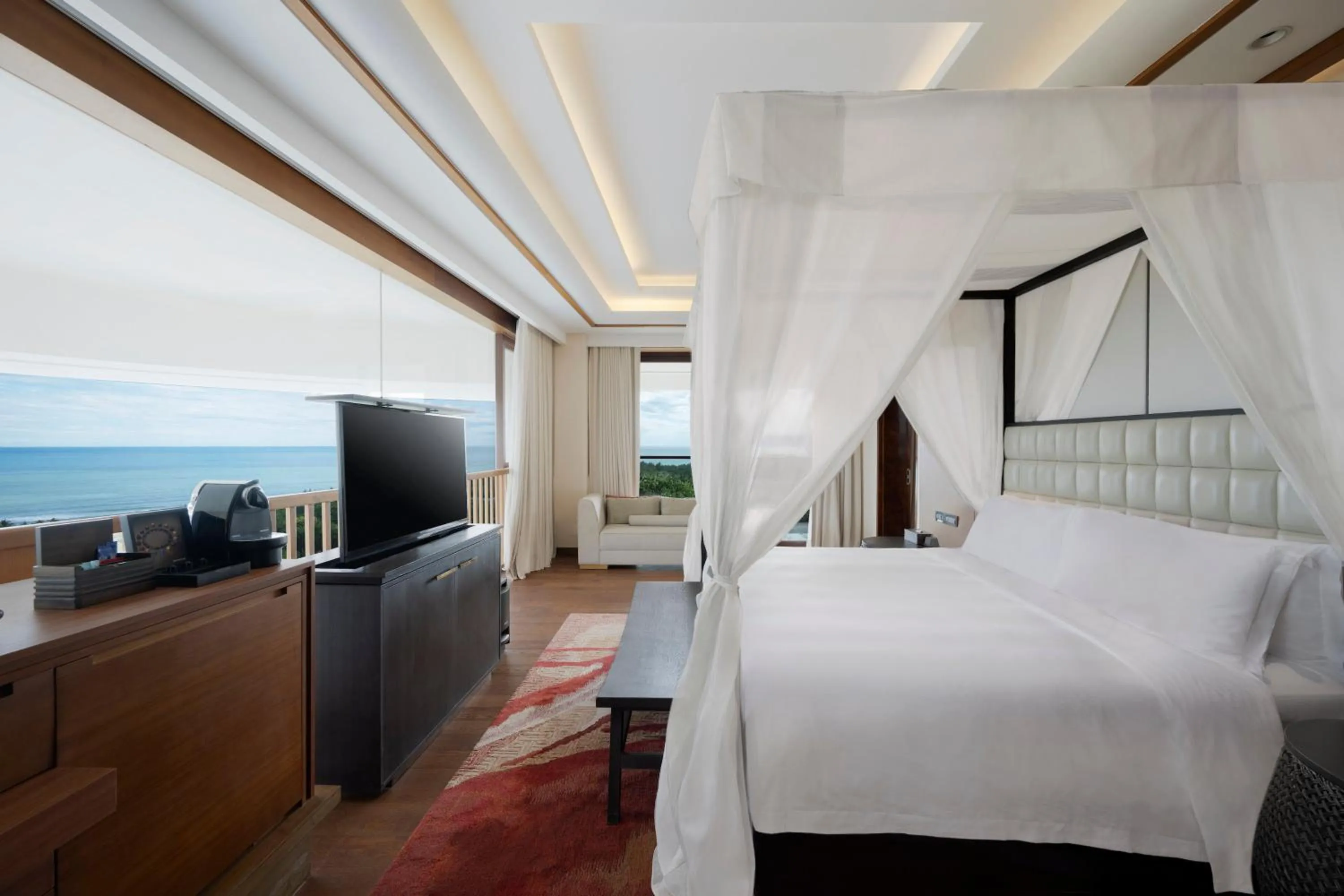 Photo of the whole room, Bed in InterContinental Sanya Haitang Bay Resort by IHG