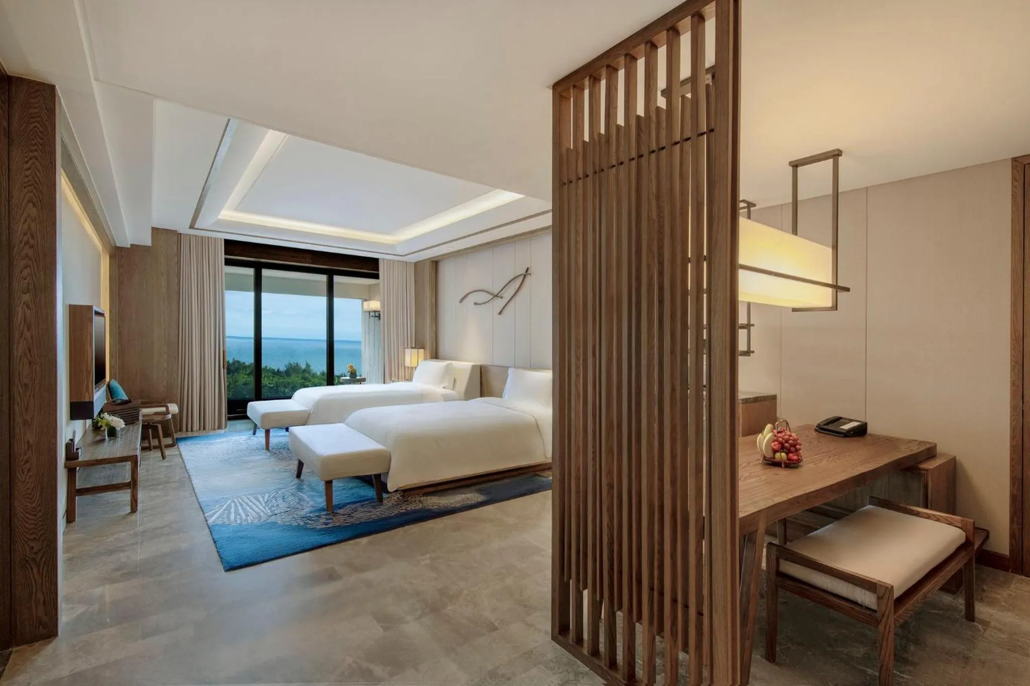Photo of the whole room, Bed in InterContinental Sanya Haitang Bay Resort by IHG