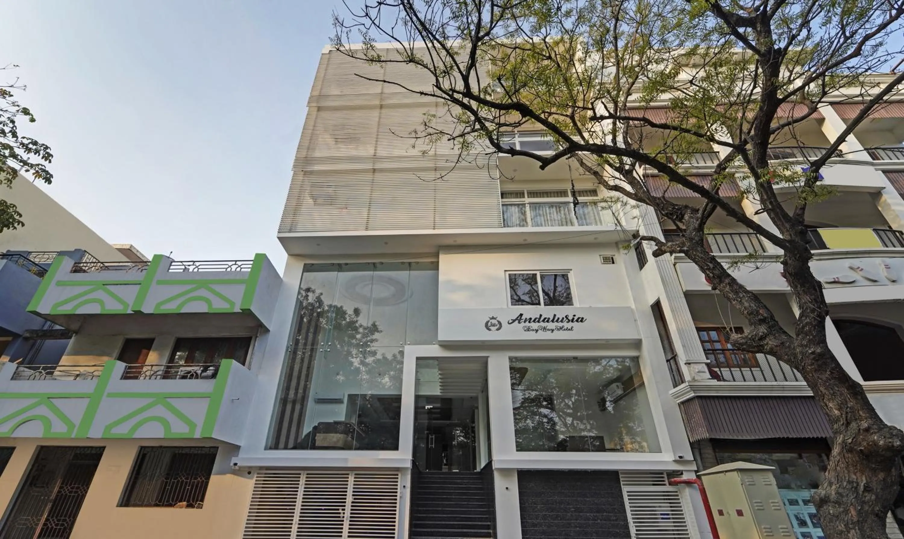 Facade/entrance in Treebo Premium Raffis' Andalusia Bay Way