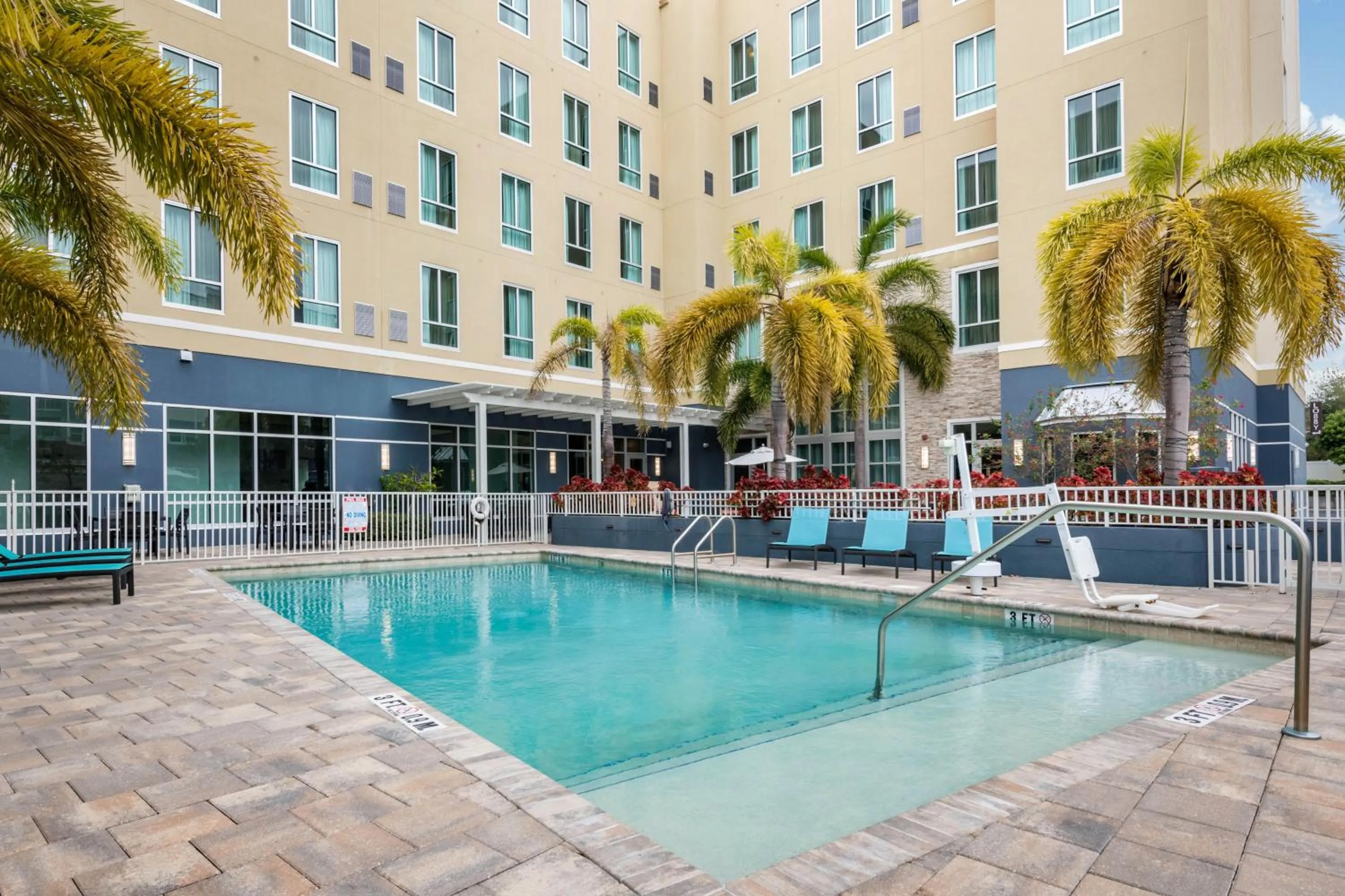 Swimming pool in Staybridge Suites St. Petersburg FL by IHG