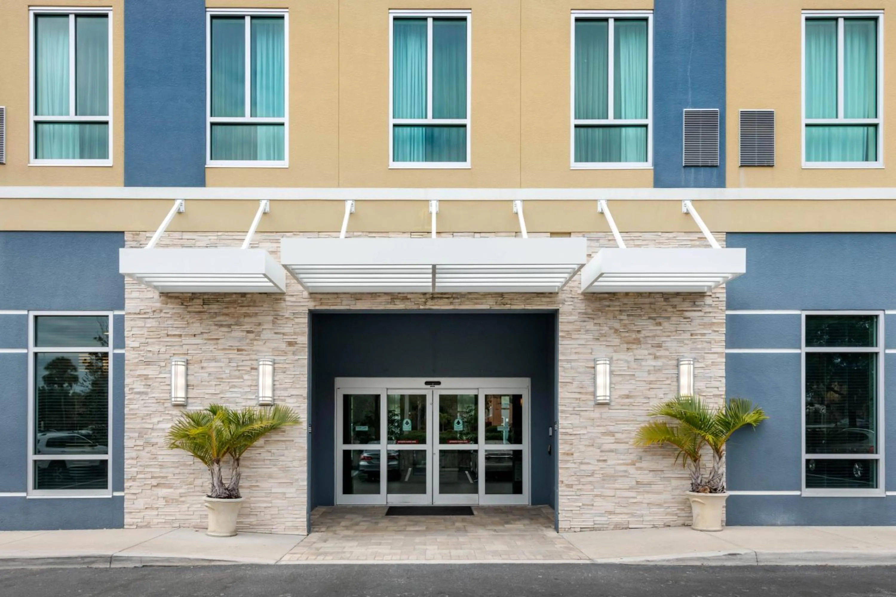 Property building in Staybridge Suites St. Petersburg FL by IHG