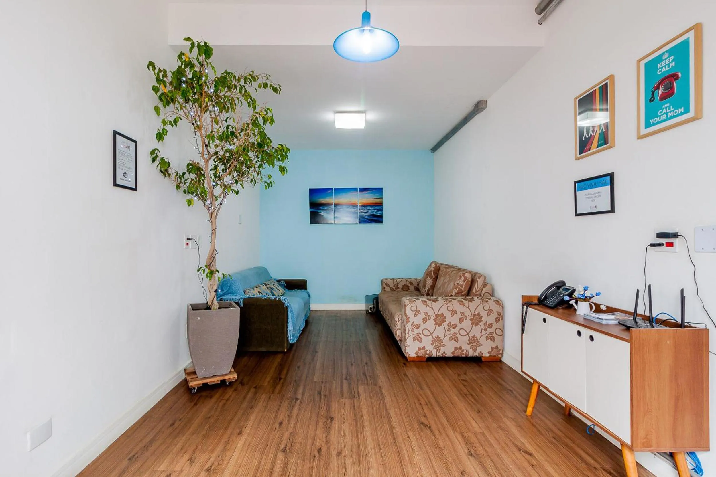 Living room in Club Suites - Aeroporto Congonhas