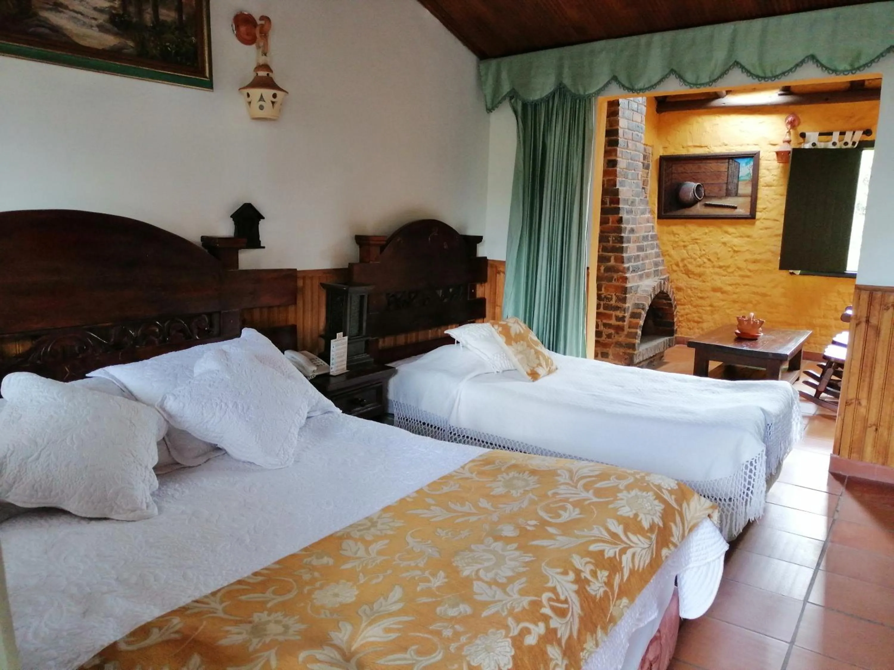 Bed in Hotel Casablanca Natural Spa