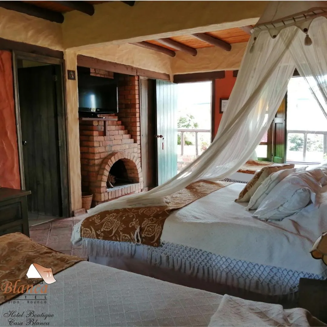 Bed in Hotel Casablanca Natural Spa