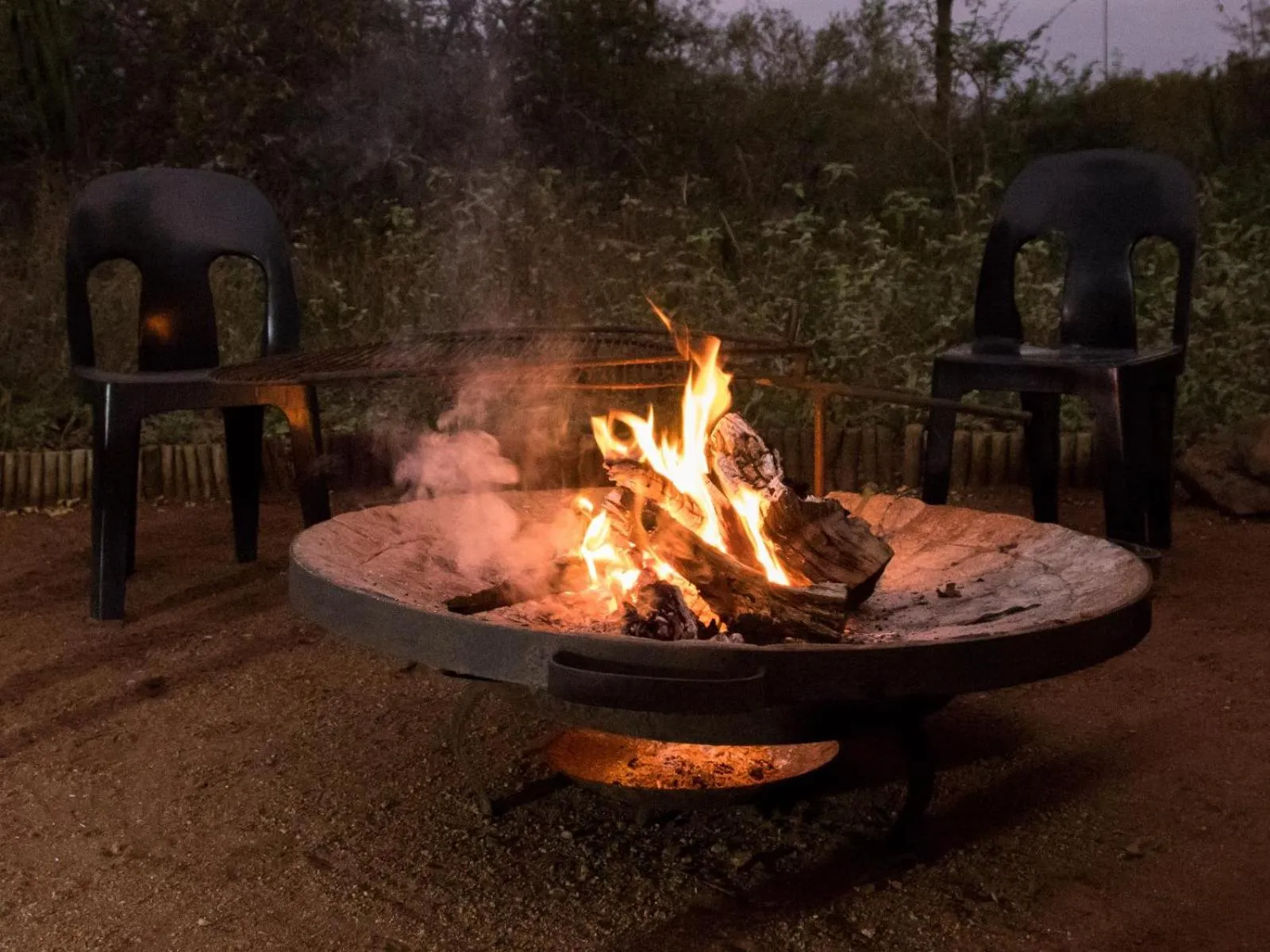 BBQ facilities in Impala Cottage
