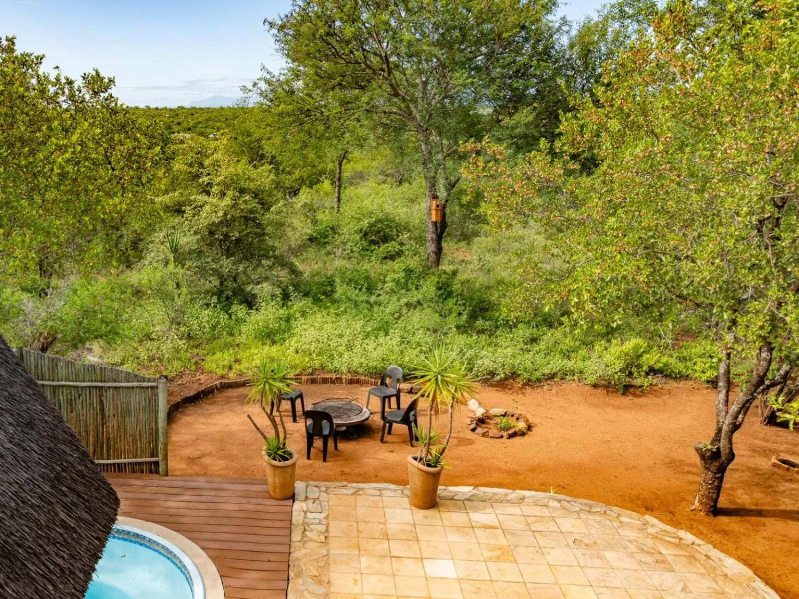 BBQ facilities in Impala Cottage