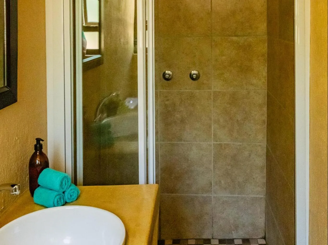 Shower in Impala Cottage