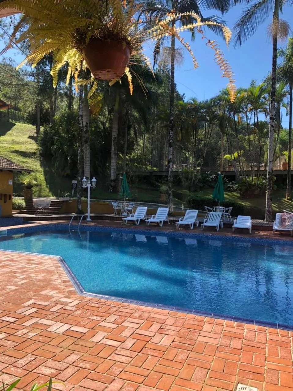Swimming pool in Pousada Arraial do Ouro