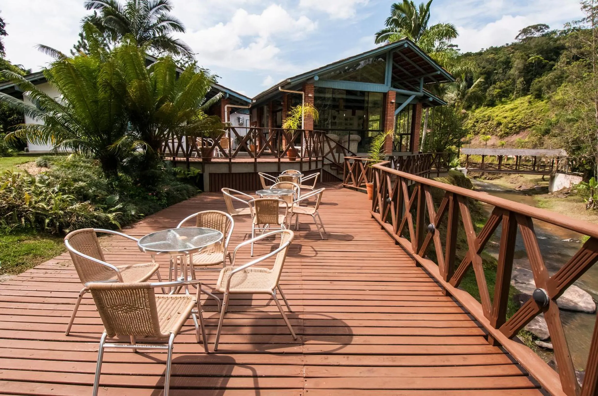 Balcony/Terrace in Pousada Arraial do Ouro