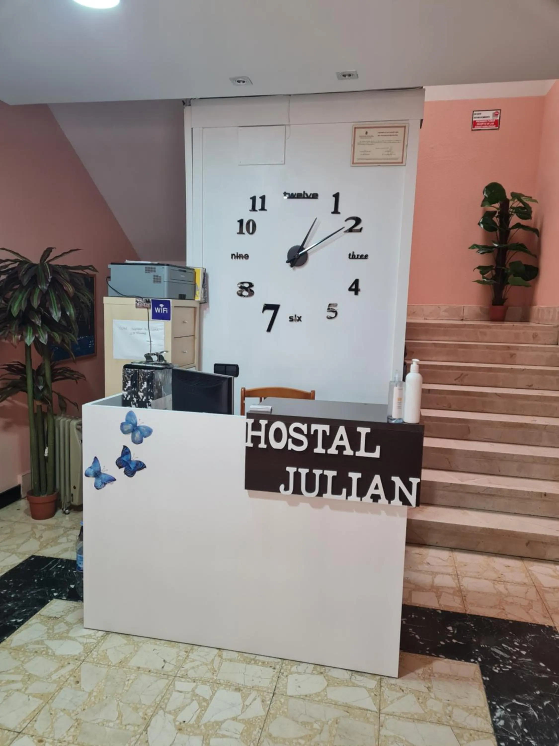 Lobby or reception in Hostal Asador Julian