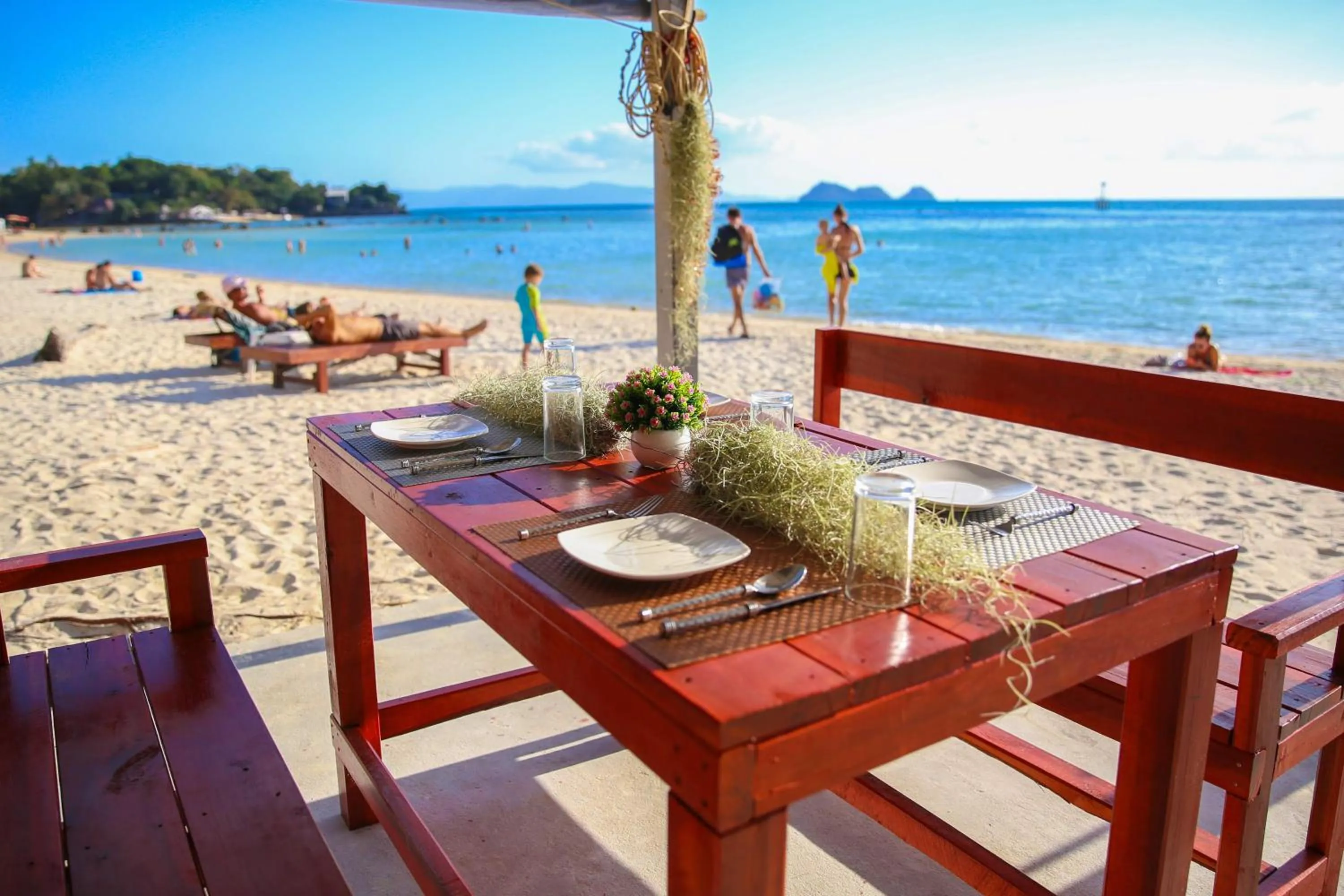 Beach in Laemson Resort