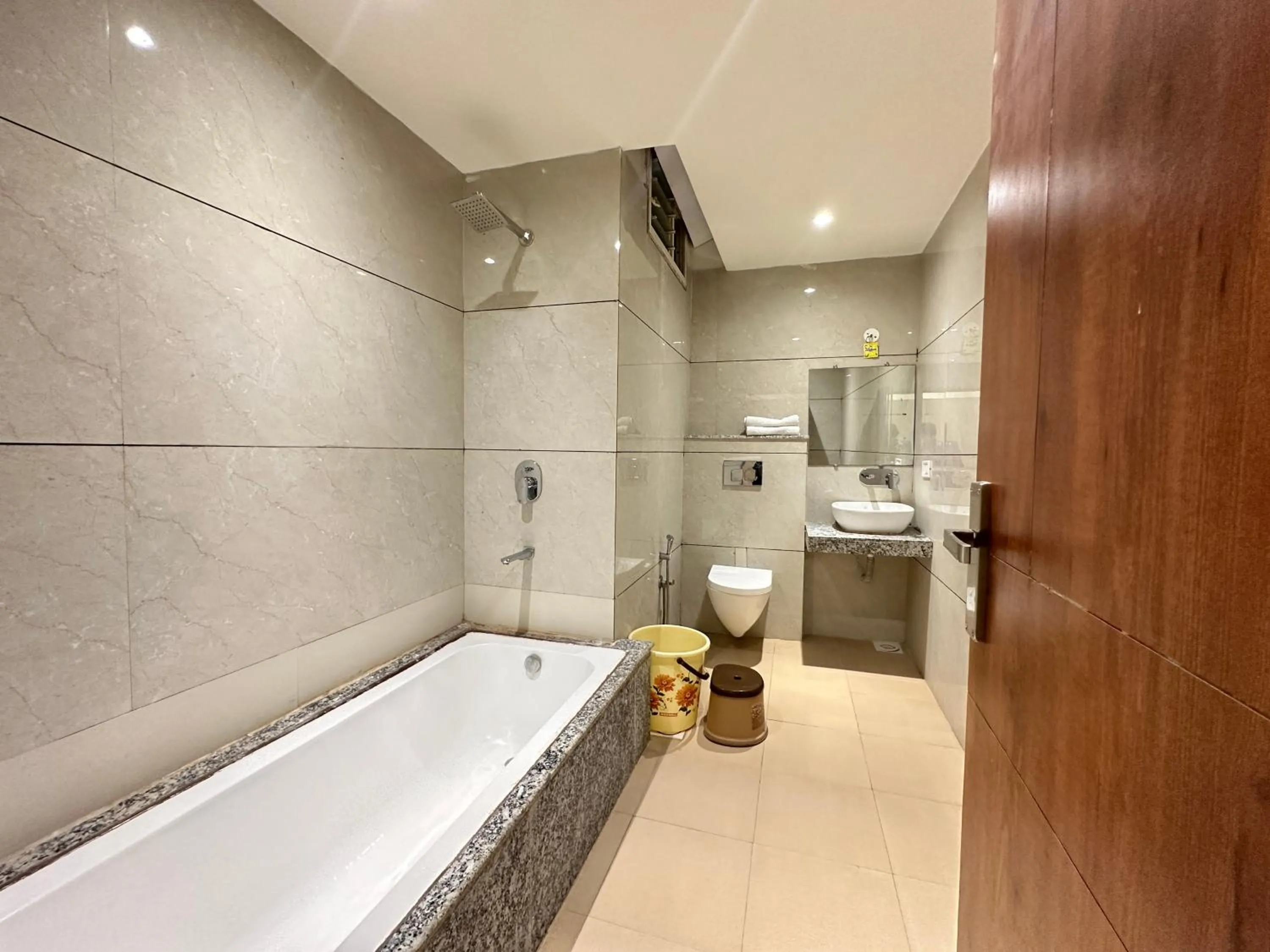 Shower in AB Hotel