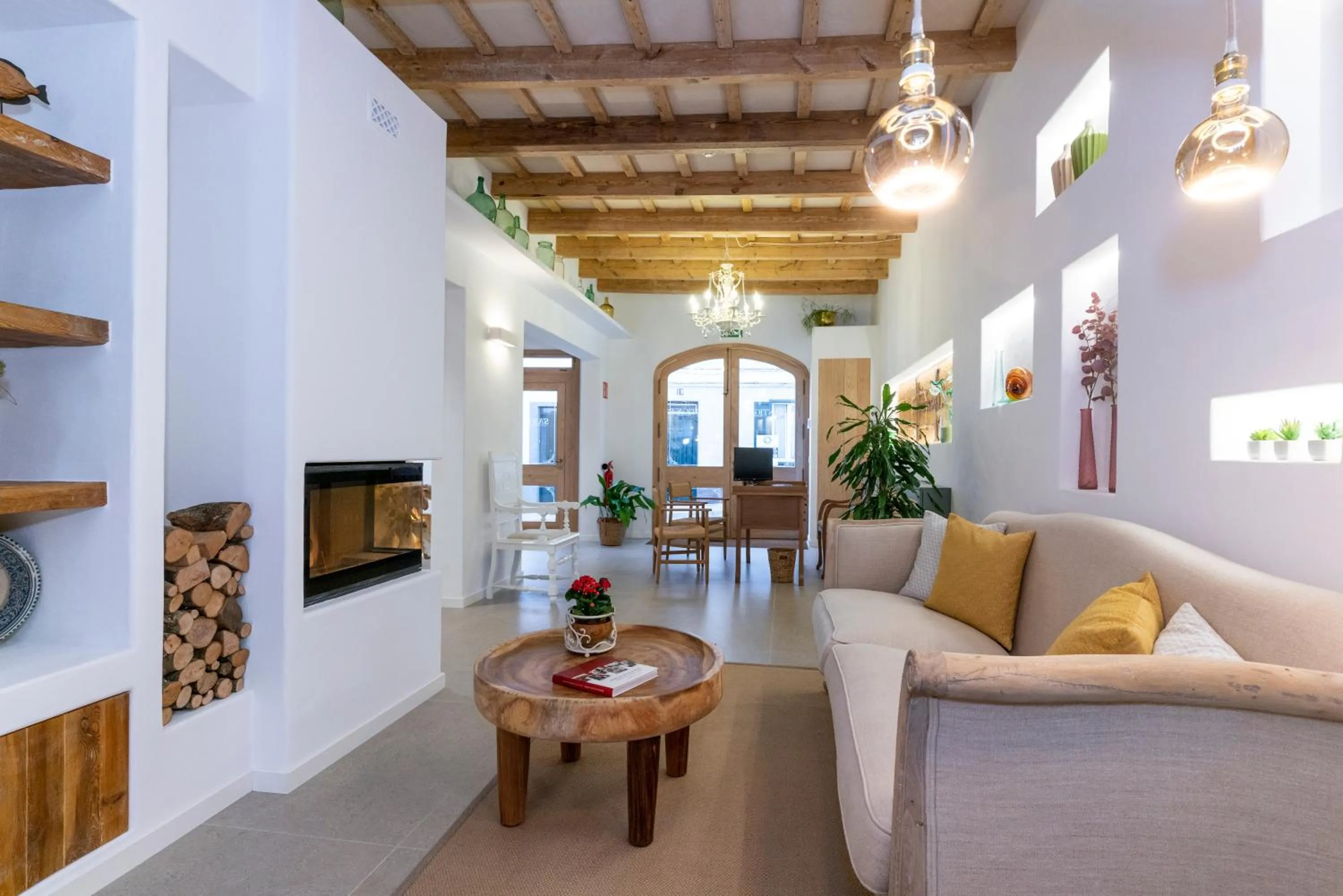 Seating area in Hotel S'Antiga Adults Only