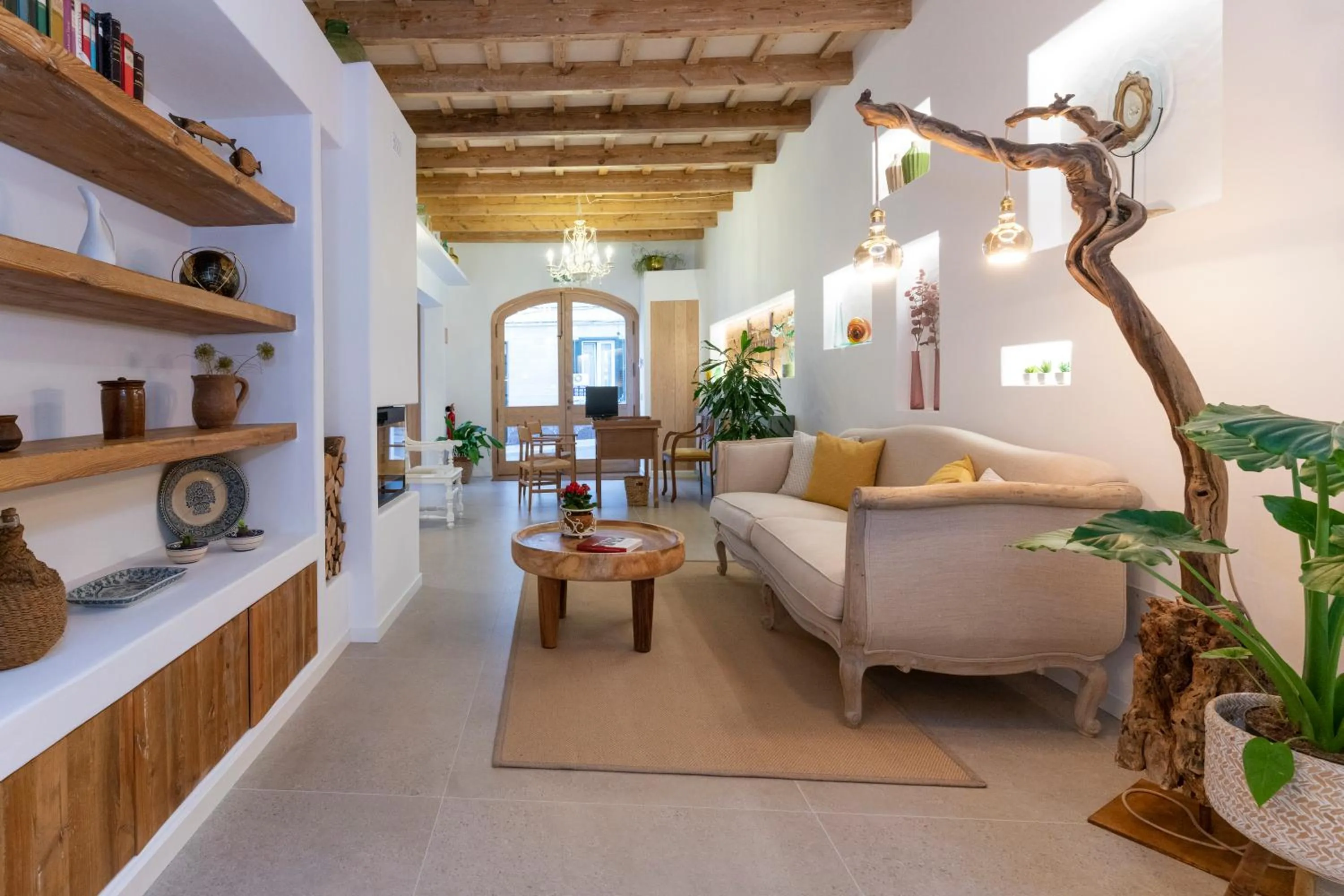 Seating area in Hotel S'Antiga Adults Only